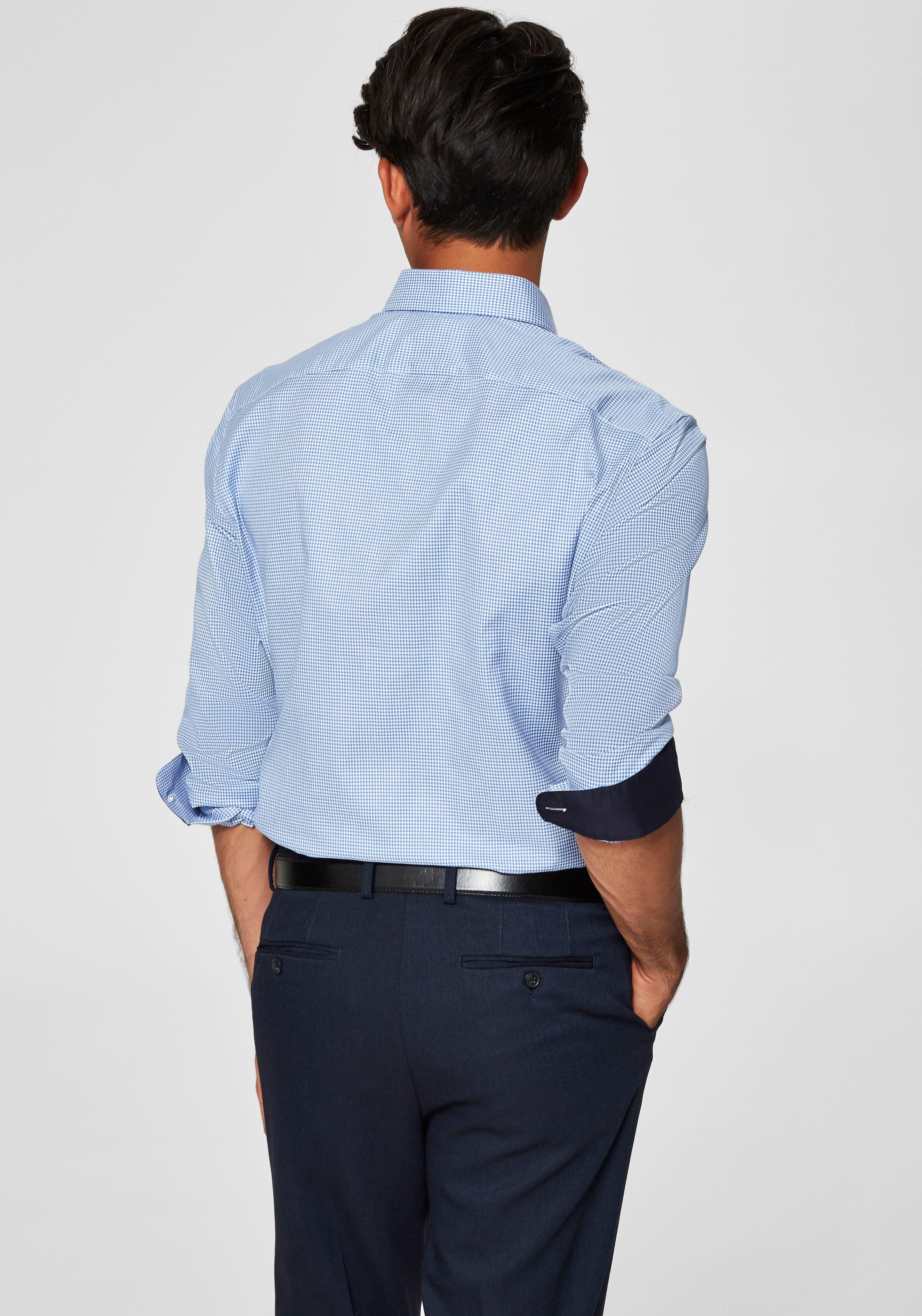 SELECTED Langarmhemd »SLHSLIMNEW-MARK SHIRT LS NOOS«