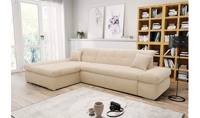 Ecksofa »Moric Schlafsofa B/T/H 300/172/80 cm, auch in Cord, L-Form«