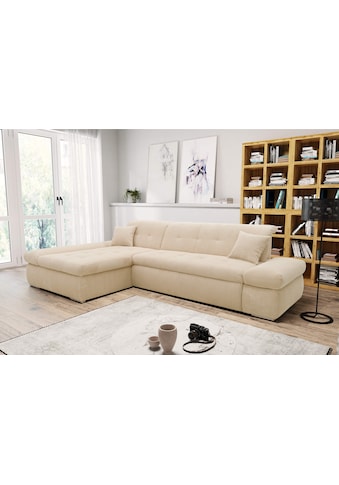 Ecksofa »Moric Schlafsofa B/T/H 300/172/80 cm, viele Bezugsarten, auch in Cord«