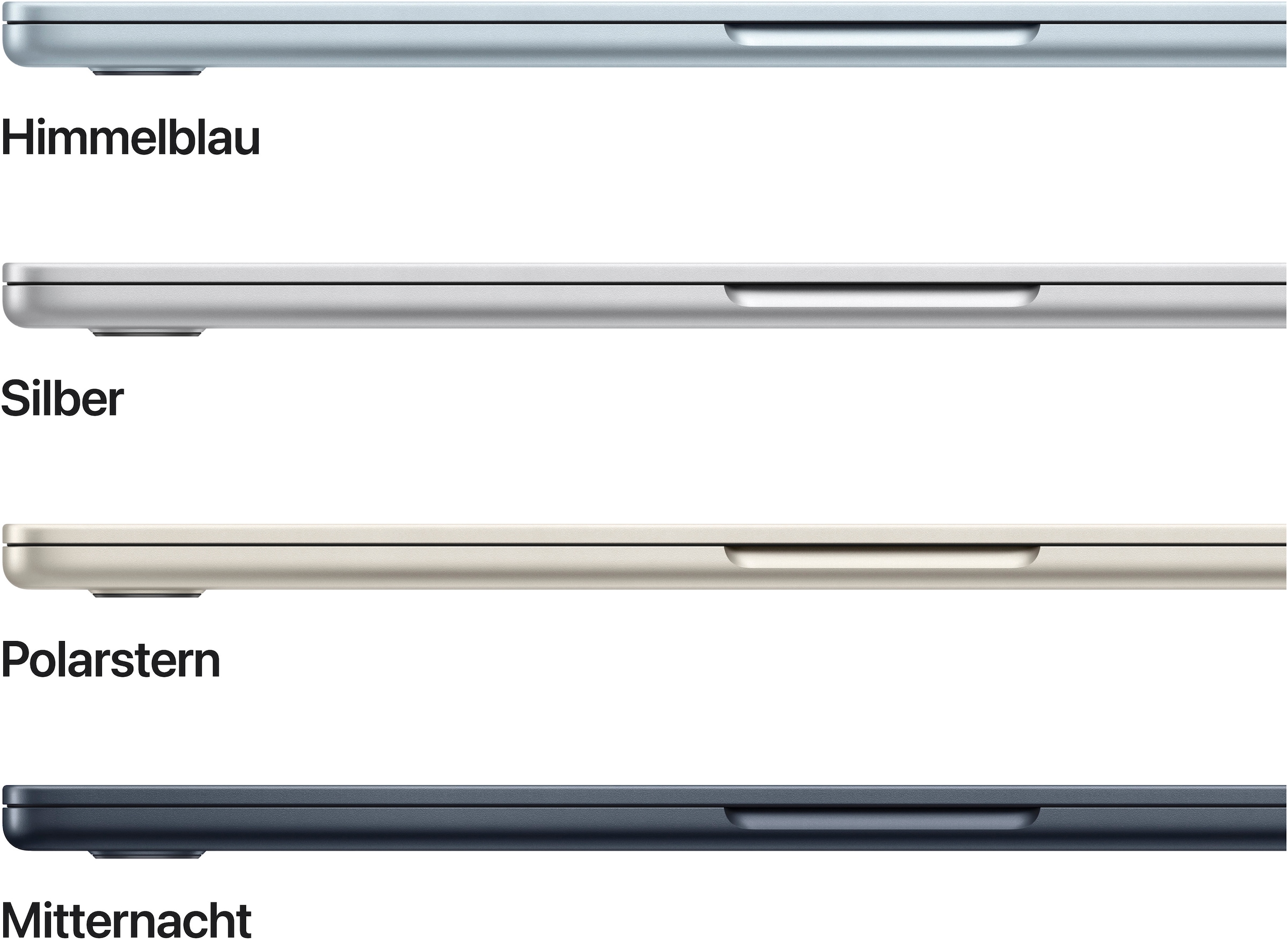 Apple Notebook »MacBook Air 13" (2025)«, 34,46 cm, / 13,6 Zoll, Apple, M4, 8-Core GPU, 256 GB SSD