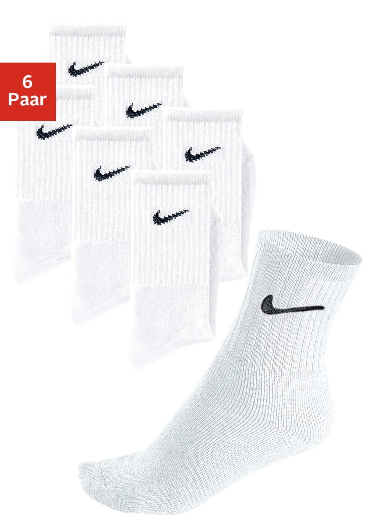 Nike Sportsocken 6 Paar tlg. mit Fußfrottee