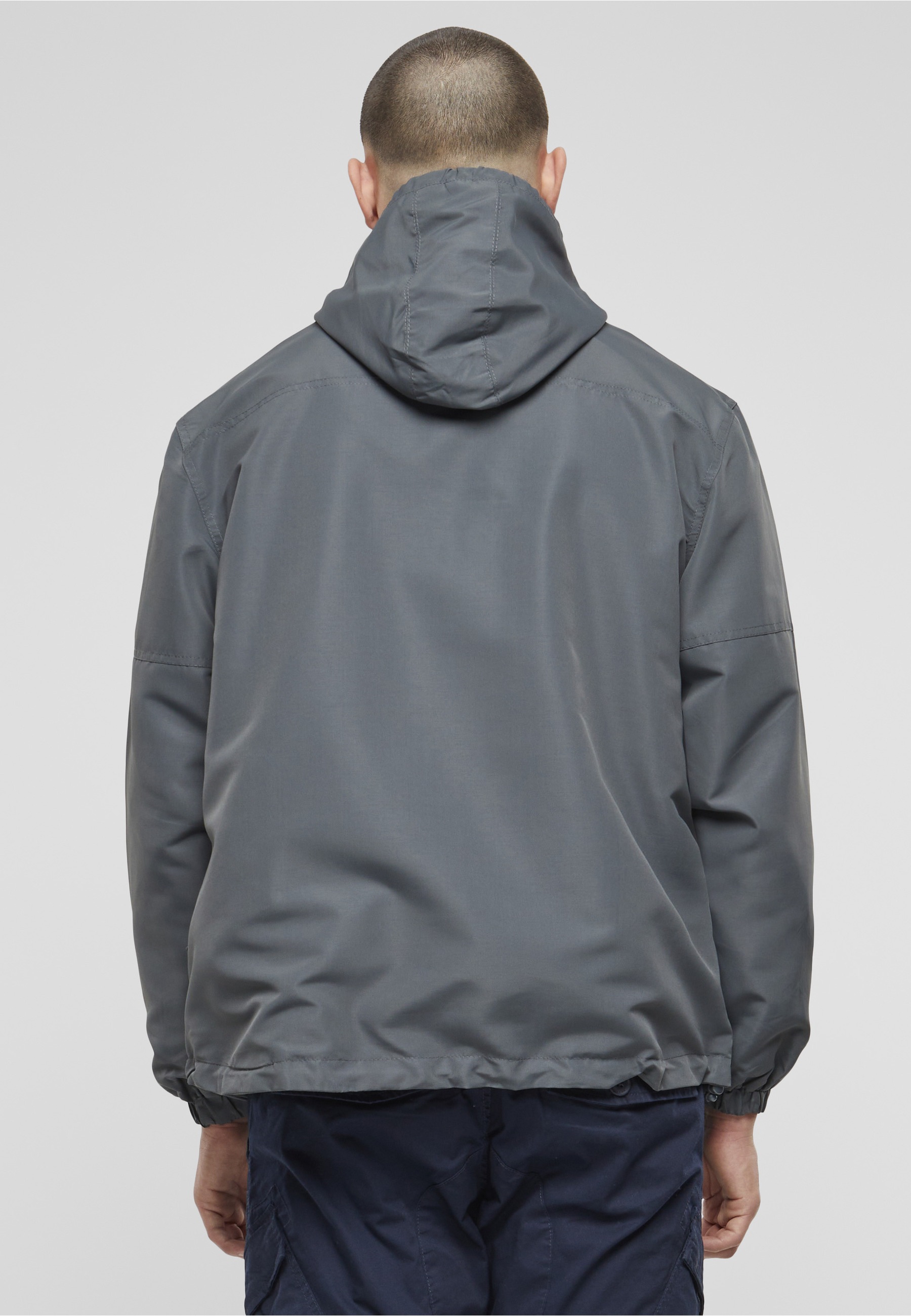 Brandit Allwetterjacke »Brandit Herren Summer Pull Over Jacket« 1 Stk. tlg. mit Kapuze