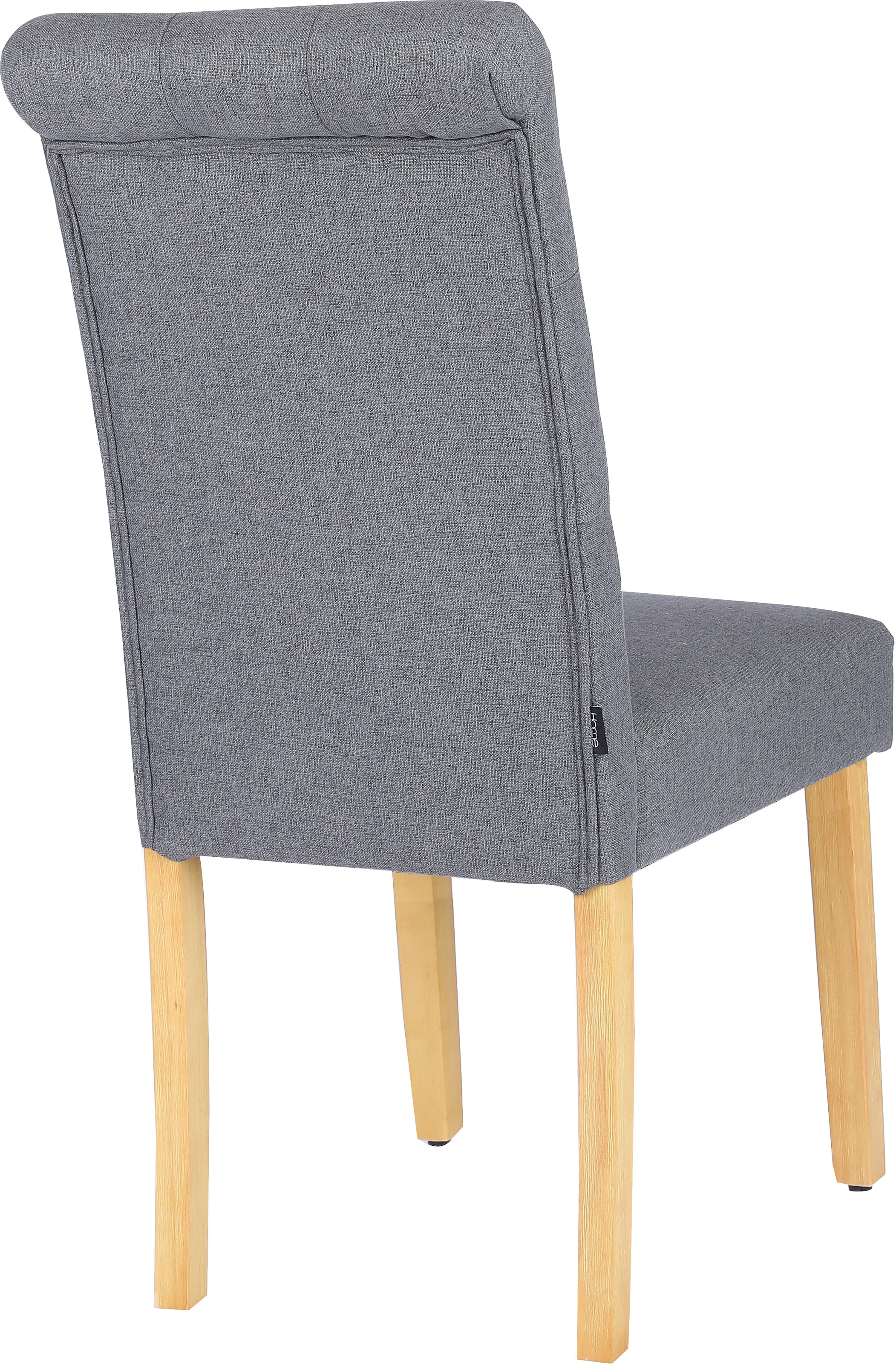 Home affaire Esszimmerstuhl »Liao«, pflegeleichter Webstoff Bezug, Knopfheftung, Sitzhöhe ca. 51 cm