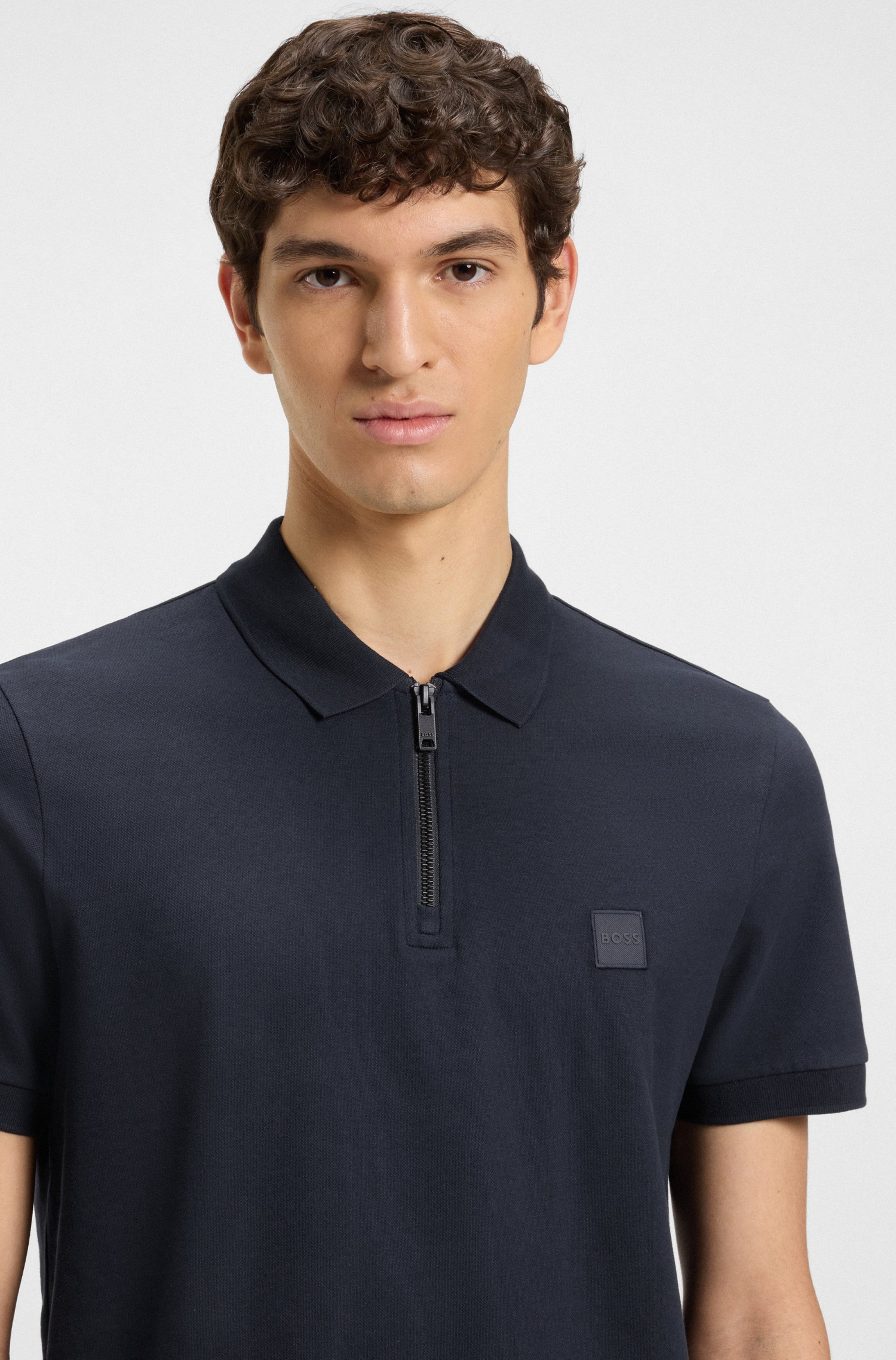 BOSS ORANGE Poloshirt "Passerzip", mit Polokragen günstig online kaufen