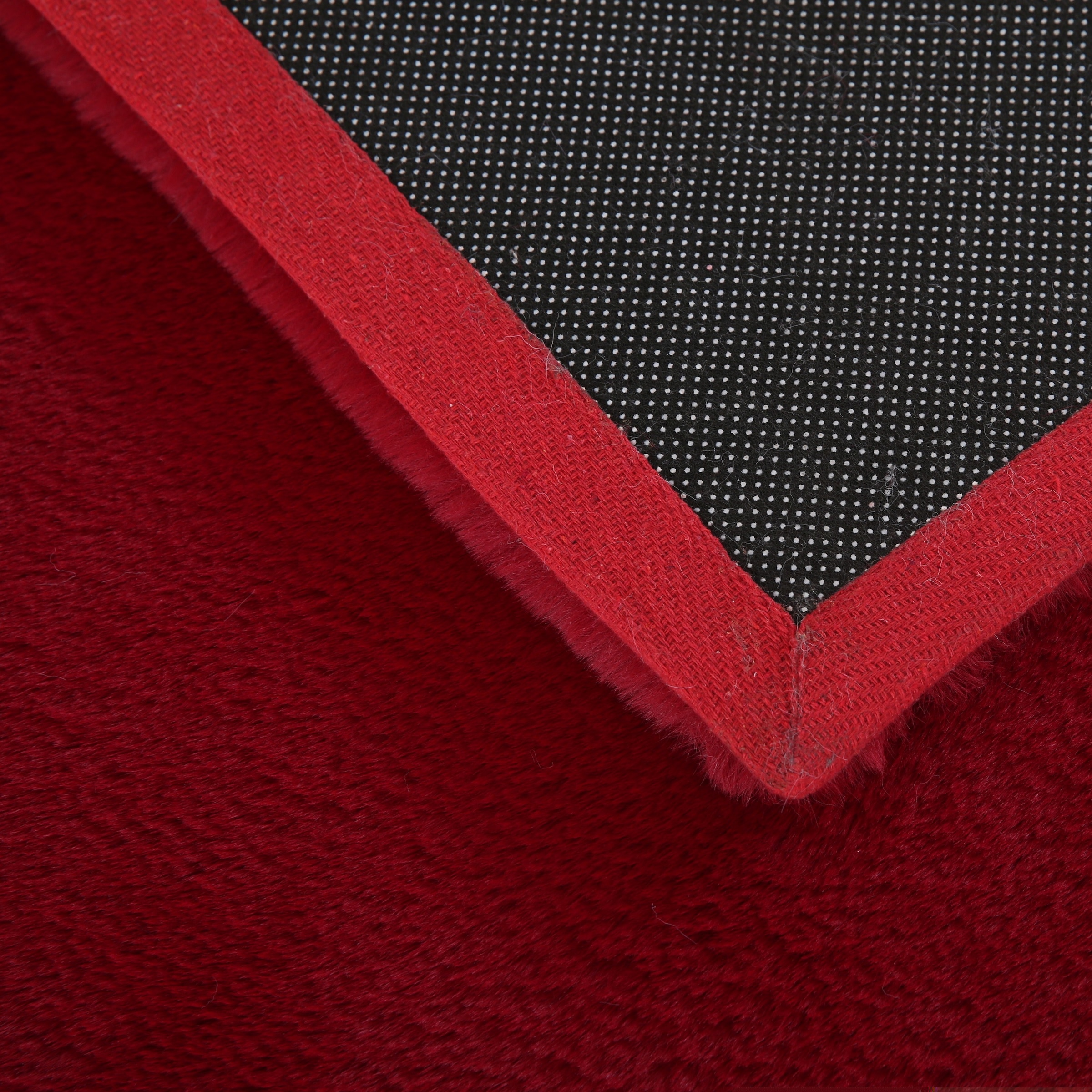Ayyildiz Teppiche Hochflor-Teppich »POUFFY 5100«, rund, 20 mm Höhe, Läufer, weicher glatter Softflor, Kaninchen Fell Haptik, waschbar