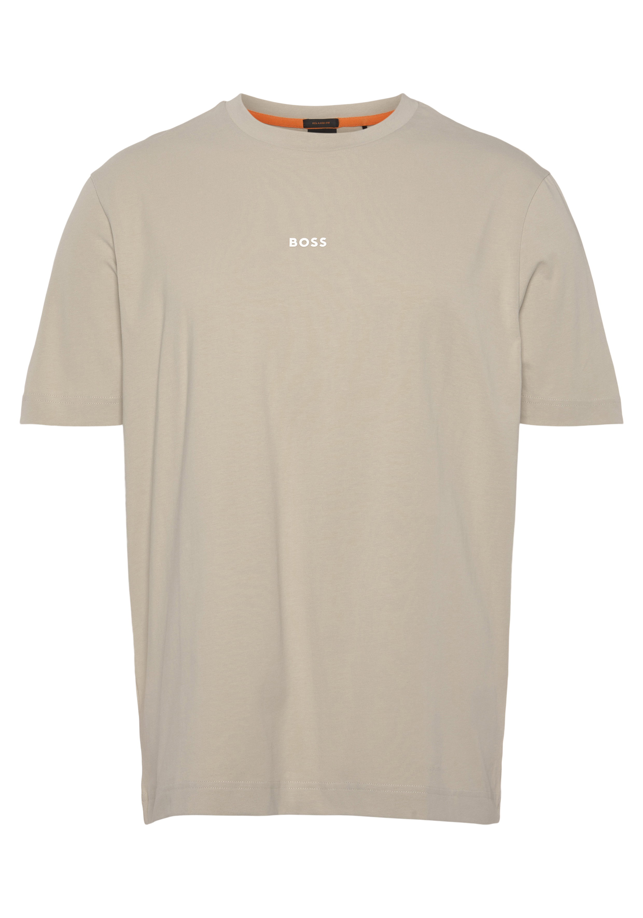 BOSS ORANGE T-Shirt »Teebasiclong«, mit für ▷ | Rundhalsausschnitt BAUR