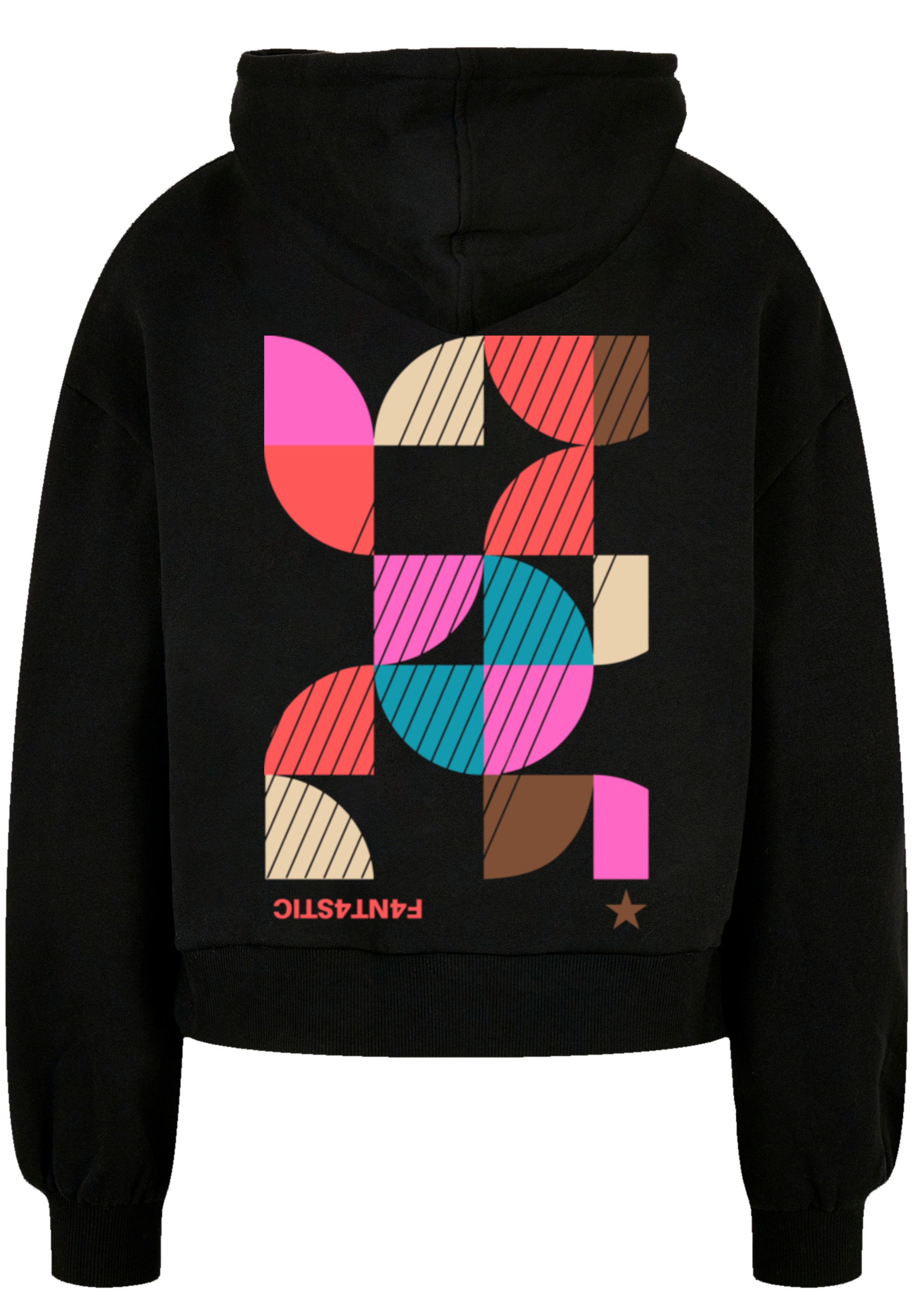 F4NT4STIC Kapuzenpullover »Abstrakt«, Print