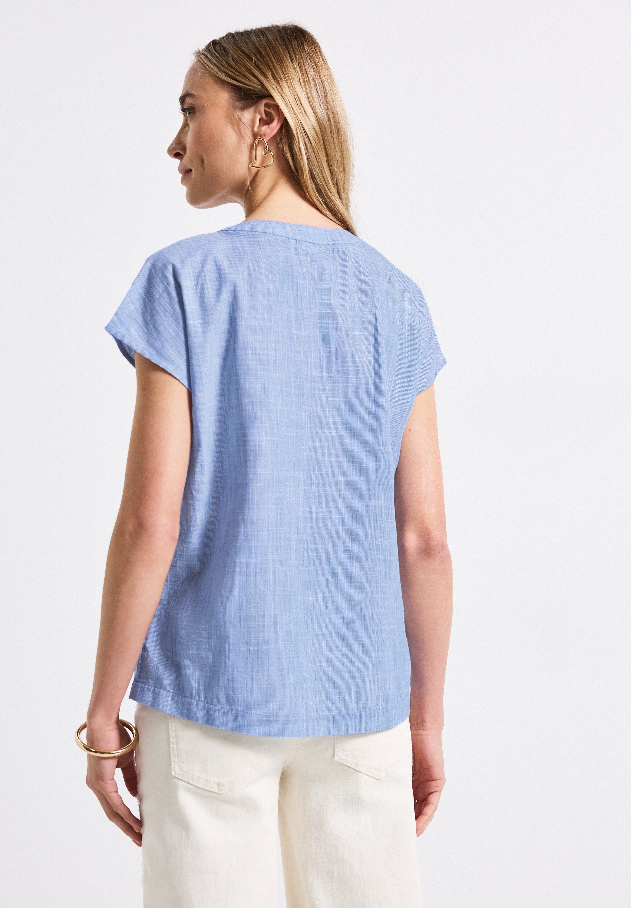 STREET ONE Shirtbluse, aus reiner Baumwolle günstig online kaufen