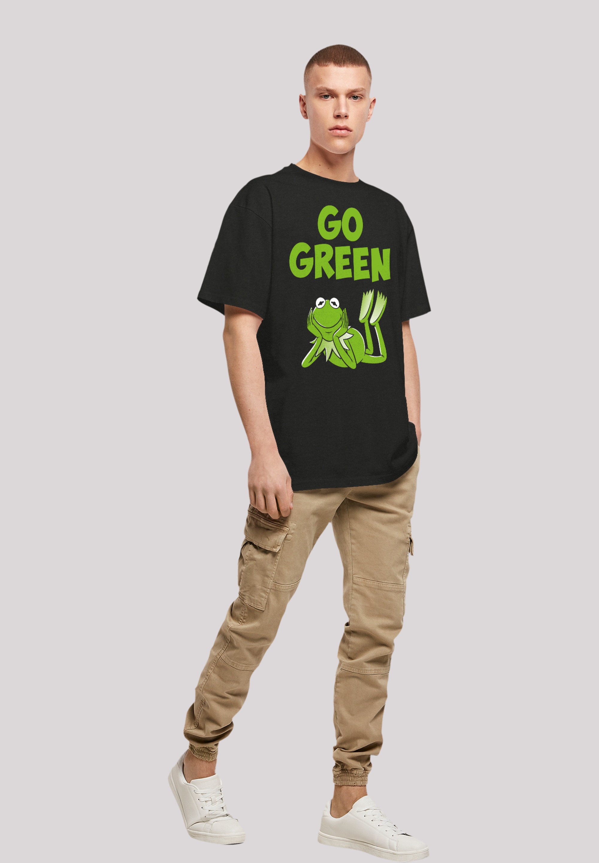 F4NT4STIC T-Shirt »Disney Muppets Go Green«, Premium Qualität