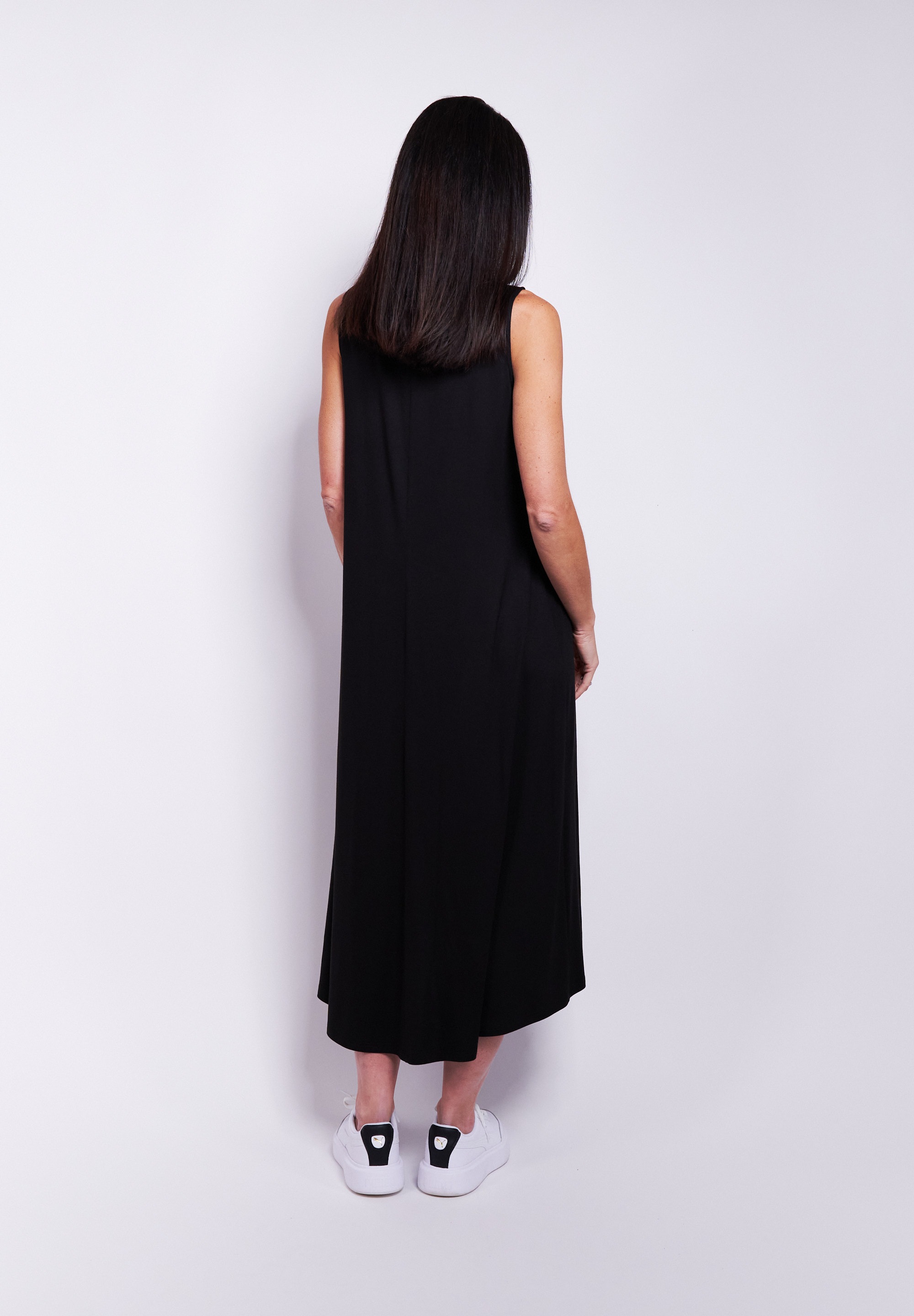 Seidel Moden Midikleid Ohne Taschen ärmellos, aus Viskose - MADE IN GERMANY günstig online kaufen