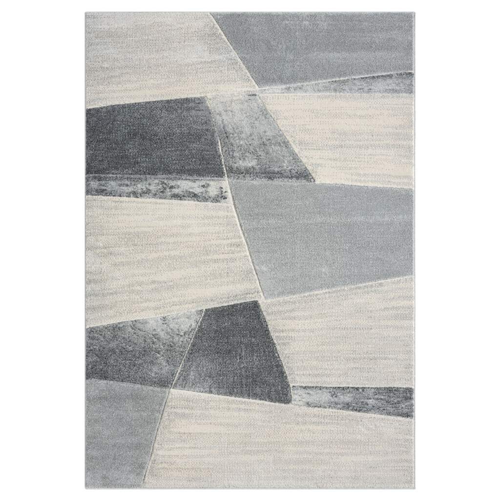 Thumbnail - Carpet City Teppich "BONITO 9053" rechteckig 11 mm Höhe Läufer, Flachflor, Hochtief-Muster/ 3D-Effekt, Geo-Muster, Wohnz...