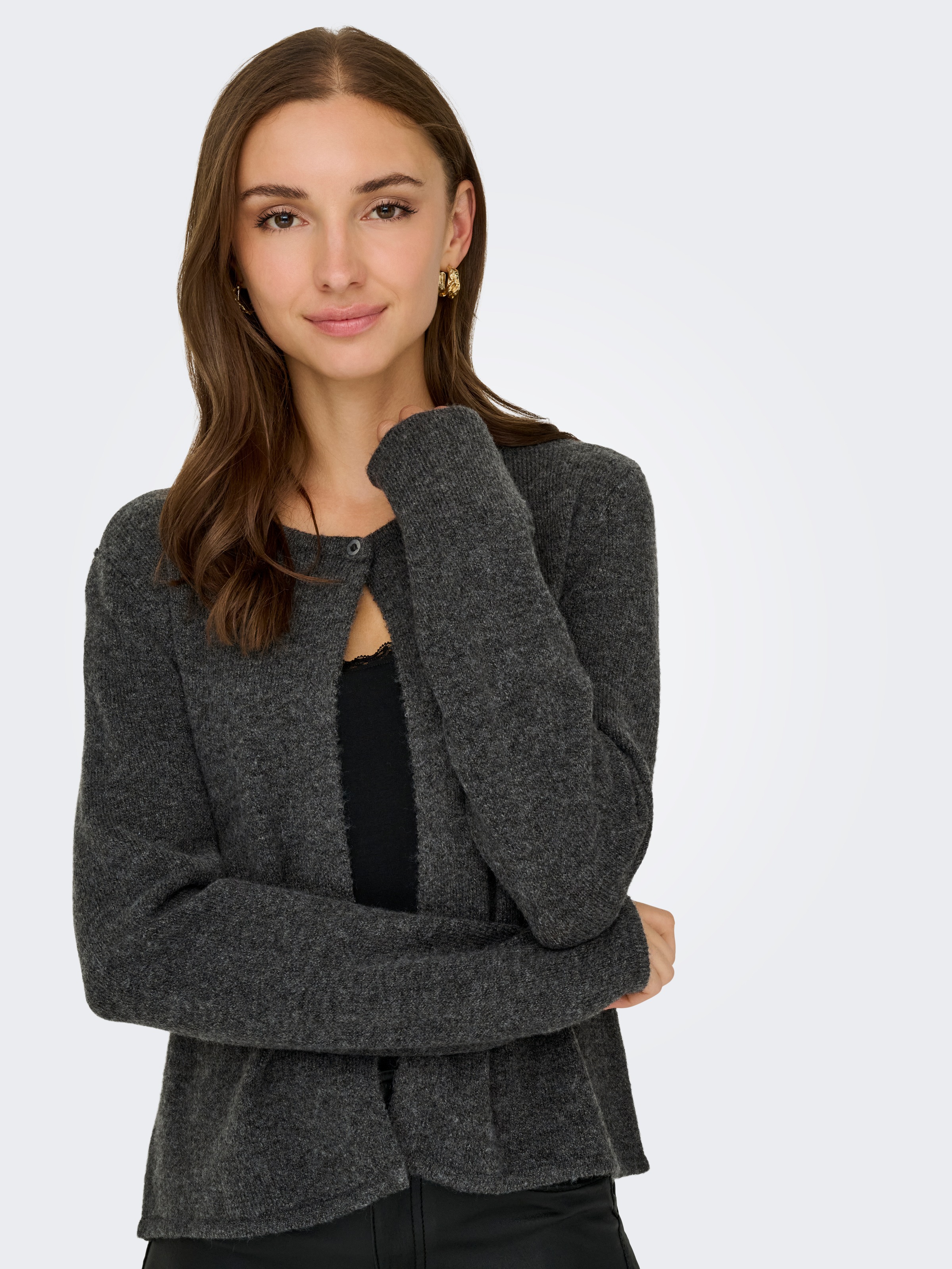 JDY Strickjacke "JDYRUE LIFE L/S ONEBUTTON CARDI KNT NOOS" günstig online kaufen