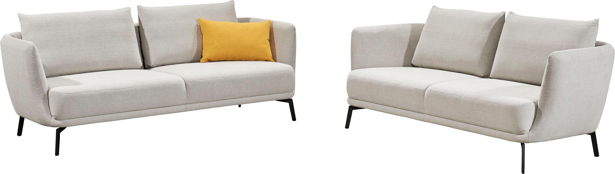 SCHÖNER WOHNEN-Kollektion Sofa »Pearl, hochwertig und komfortabel,«, wahlweise als 2,5- oder 3-Sitzer erhältlich
