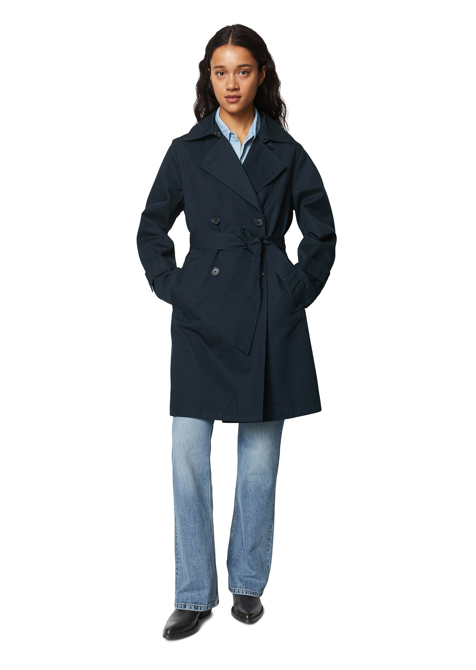 Marc O'Polo Trenchcoat »aus Organic Cotton-Twill«