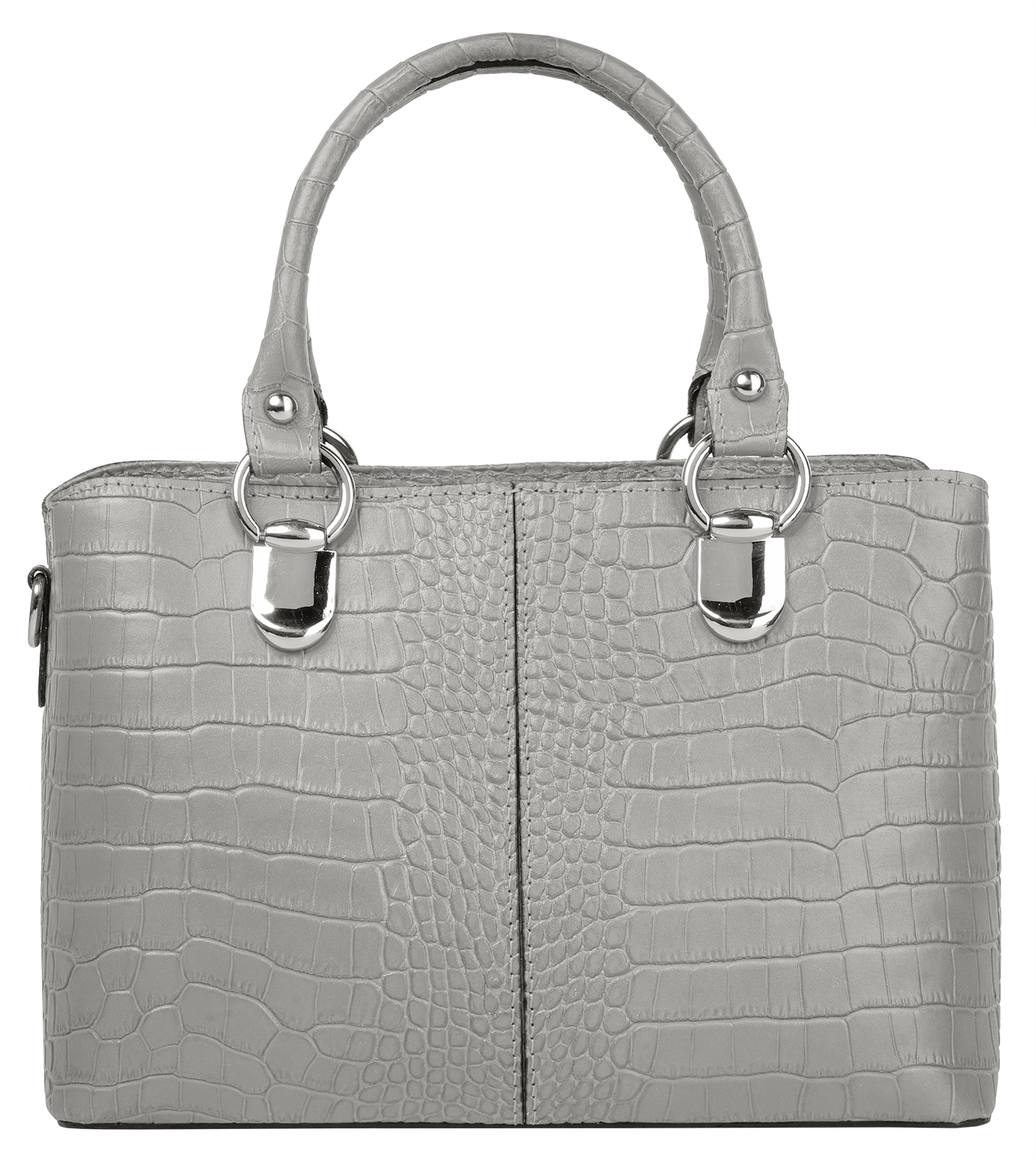 Cluty Umhängetasche, echt Leder, Made in Italy