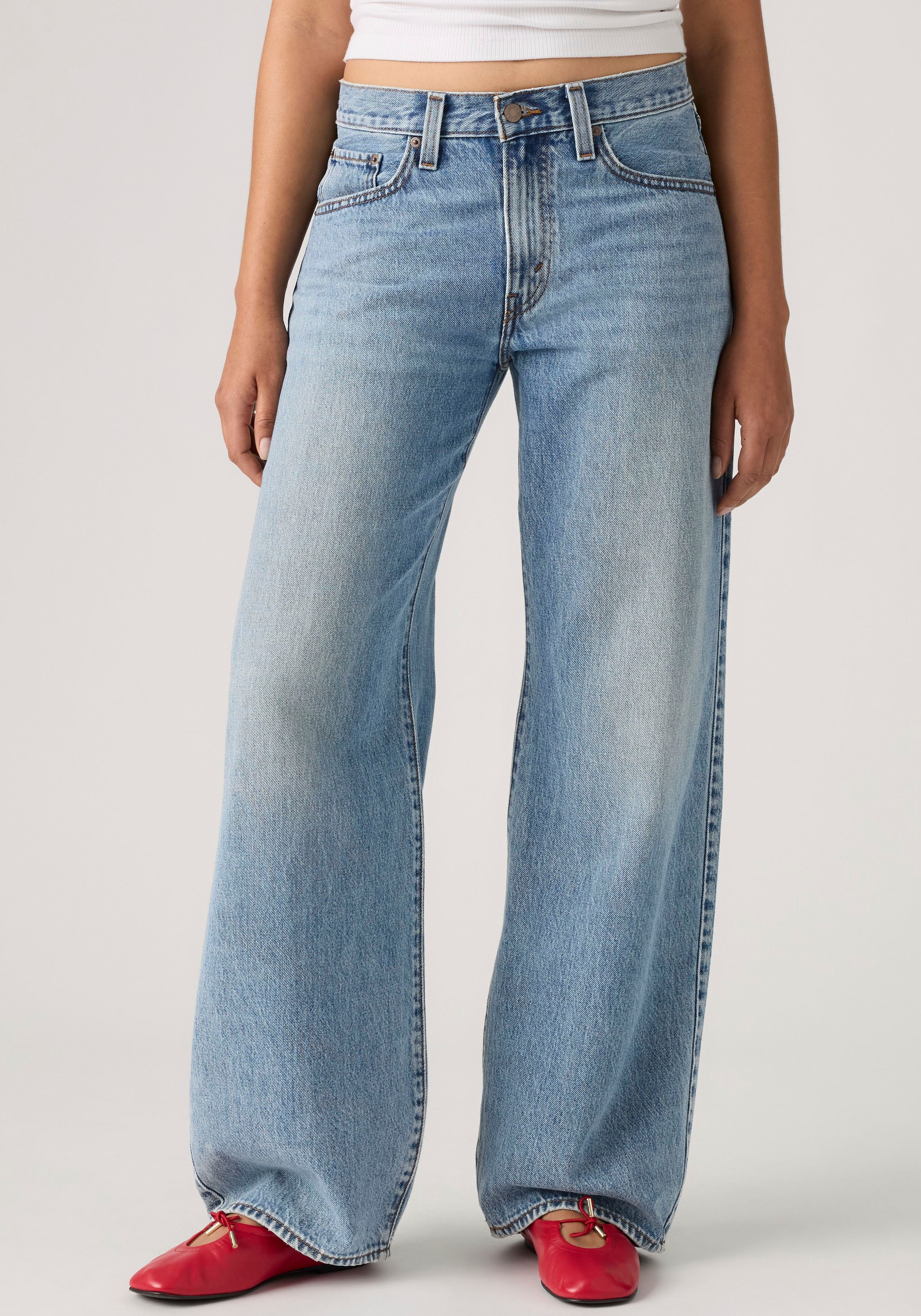 Levis 5-Pocket-Jeans "MIDDY BALLOON" mit weitem Bein