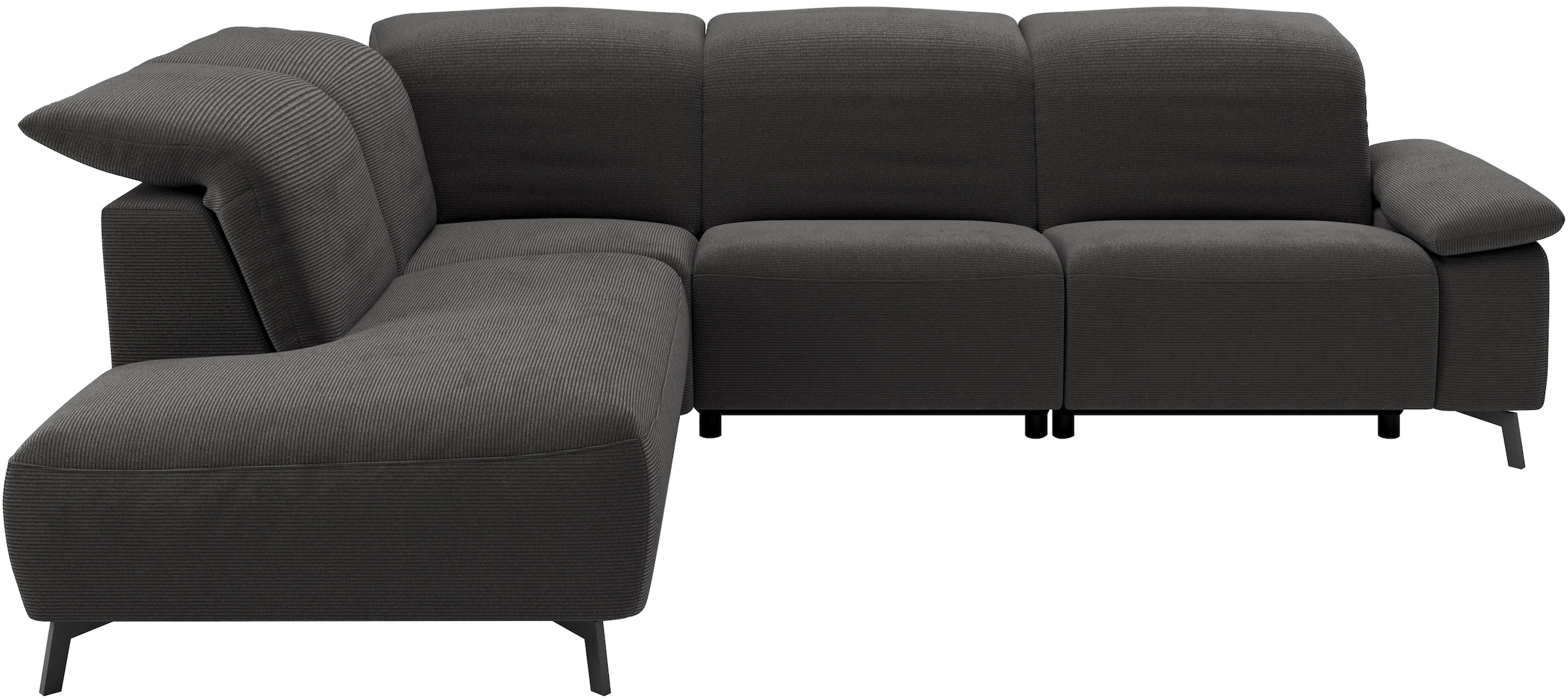 Musterring Ecksofa "MR 370, intelligenter Komfort im modernen Design" Optionale Relaxfunktion, flexible Kopfteile & klappbare Armlehnen