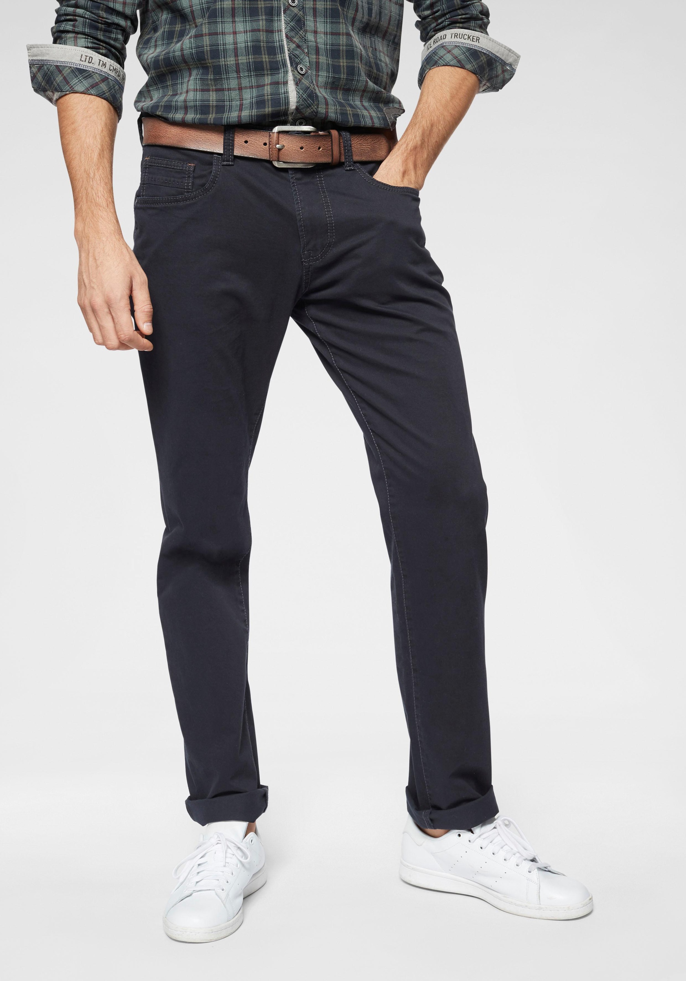 camel active 5-Pocket-Hose, mit kleinem Badge