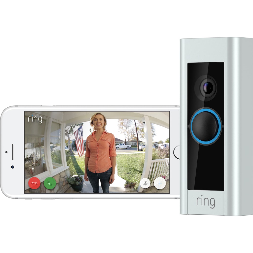 Ring Smart Home Türklingel »Video Doorbell Pro Plugin Smart«, Außenbereich