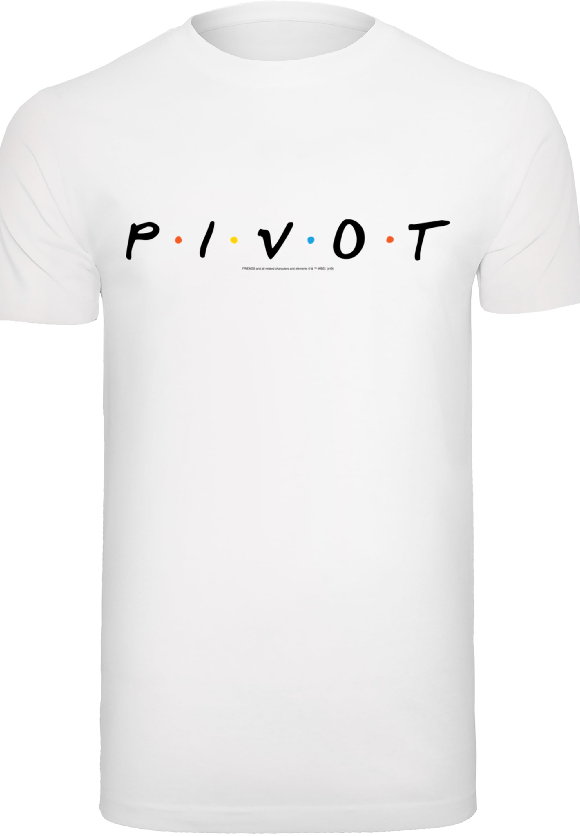 F4NT4STIC T-Shirt »FRIENDS TV Serie Pivot Logo«, Herren,Premium Merch,Regular-Fit,Basic,Bedruckt