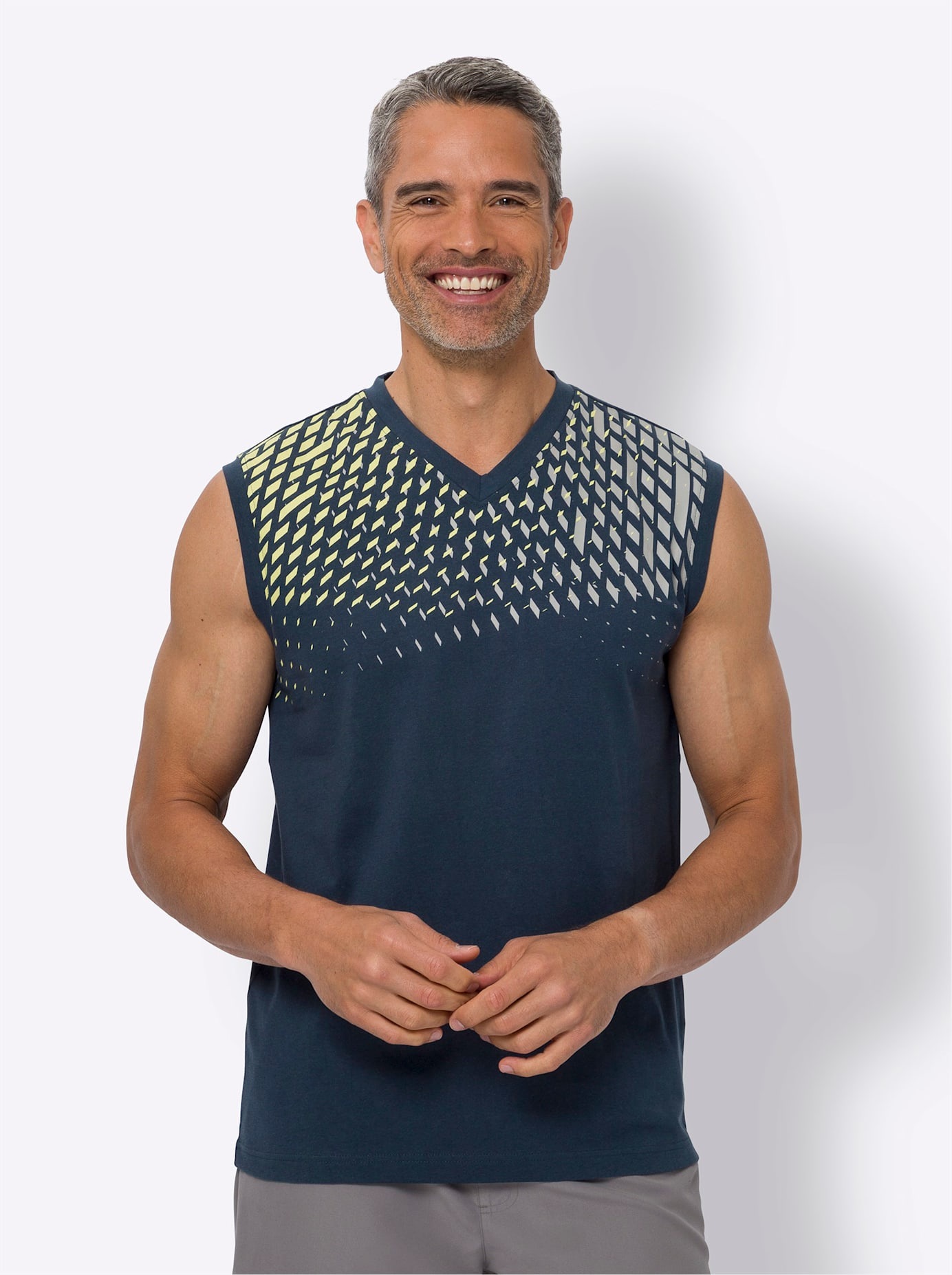 Classic V-Shirt "Achselshirt", (1 tlg.) günstig online kaufen