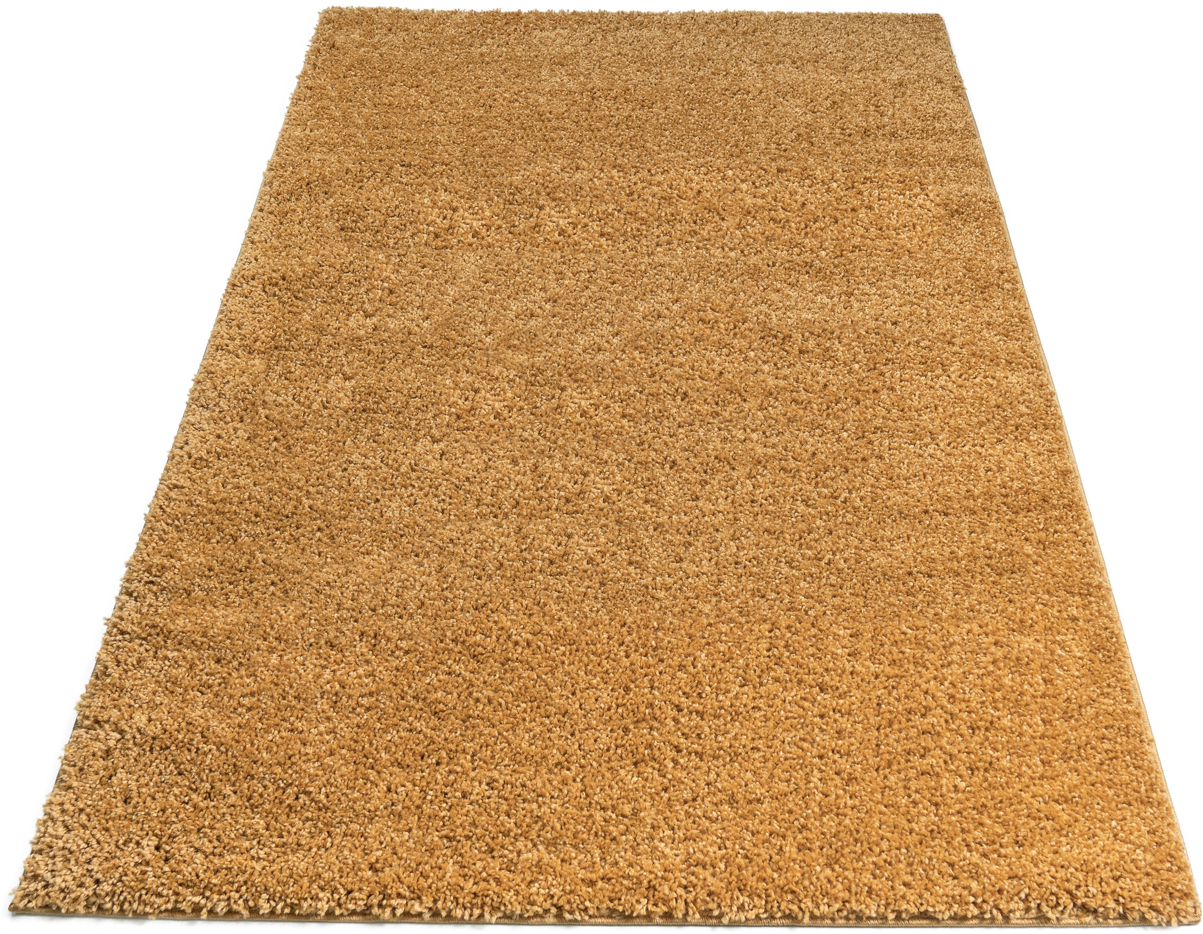 Home affaire Hochflor-Teppich »Viva«, rechteckig, 45 mm Höhe, Uni Farben, einfarbig, besonders weich und kuschelig