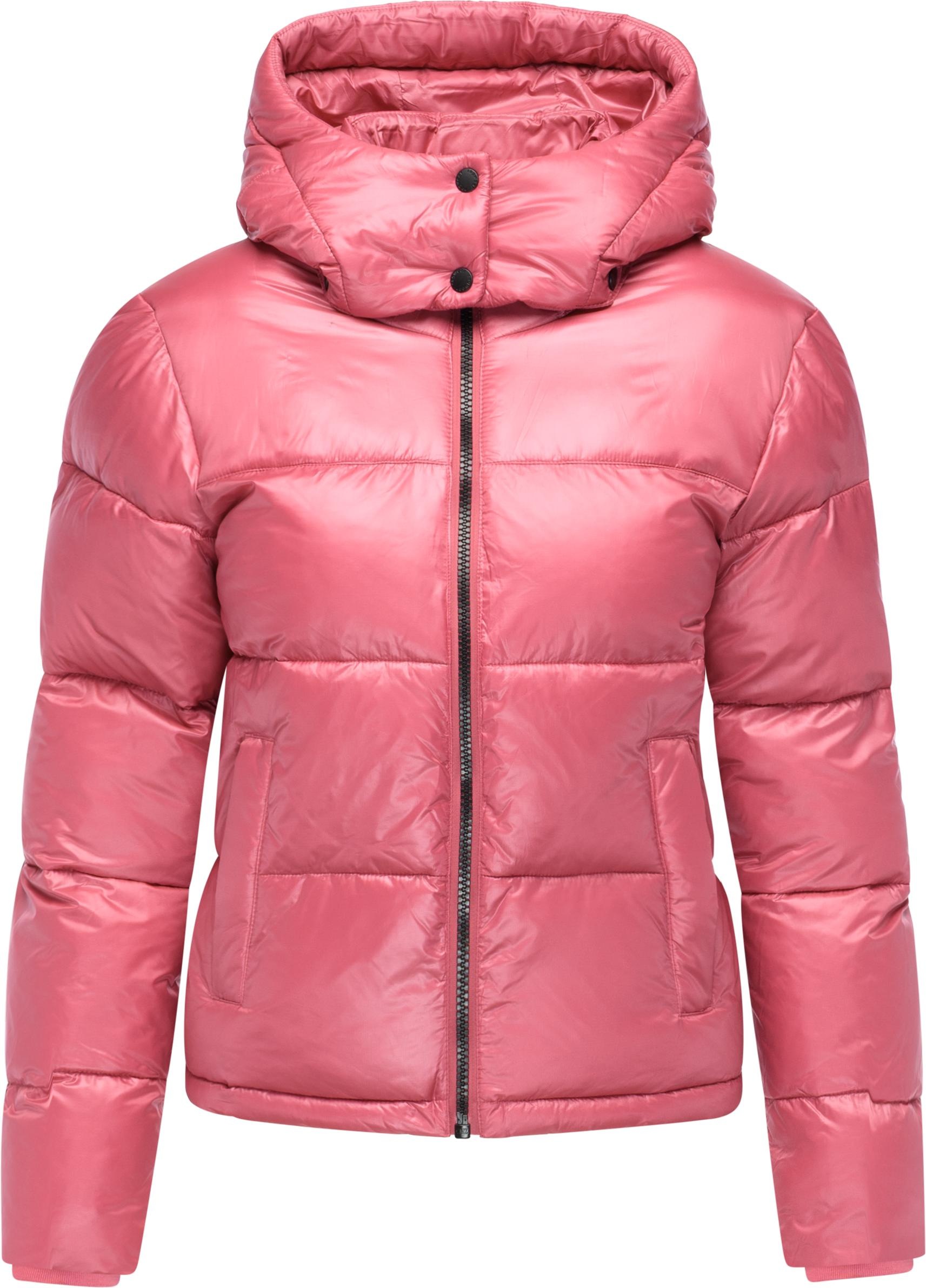 Ragwear Steppjacke "Roobie II" mit Kapuze Matt glänzende Damen Winterjacke mit Kapuze