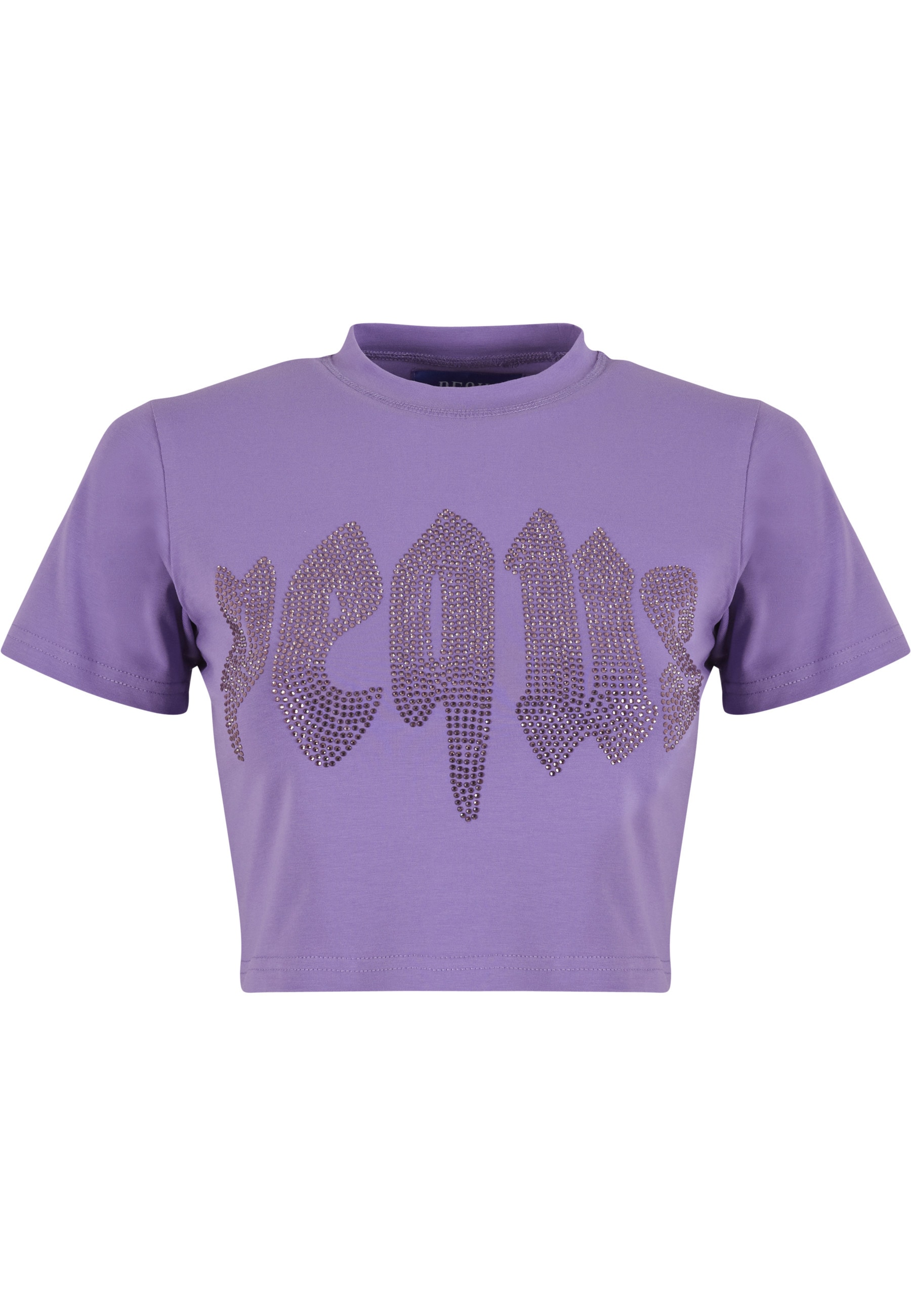 PEQUS T-Shirt "PEQUS PEQUS Rhinestone Mythic Logo Top" 1
