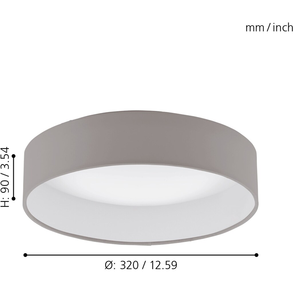 EGLO LED Deckenleuchte »PALOMARO«, 1 flammig-flammig