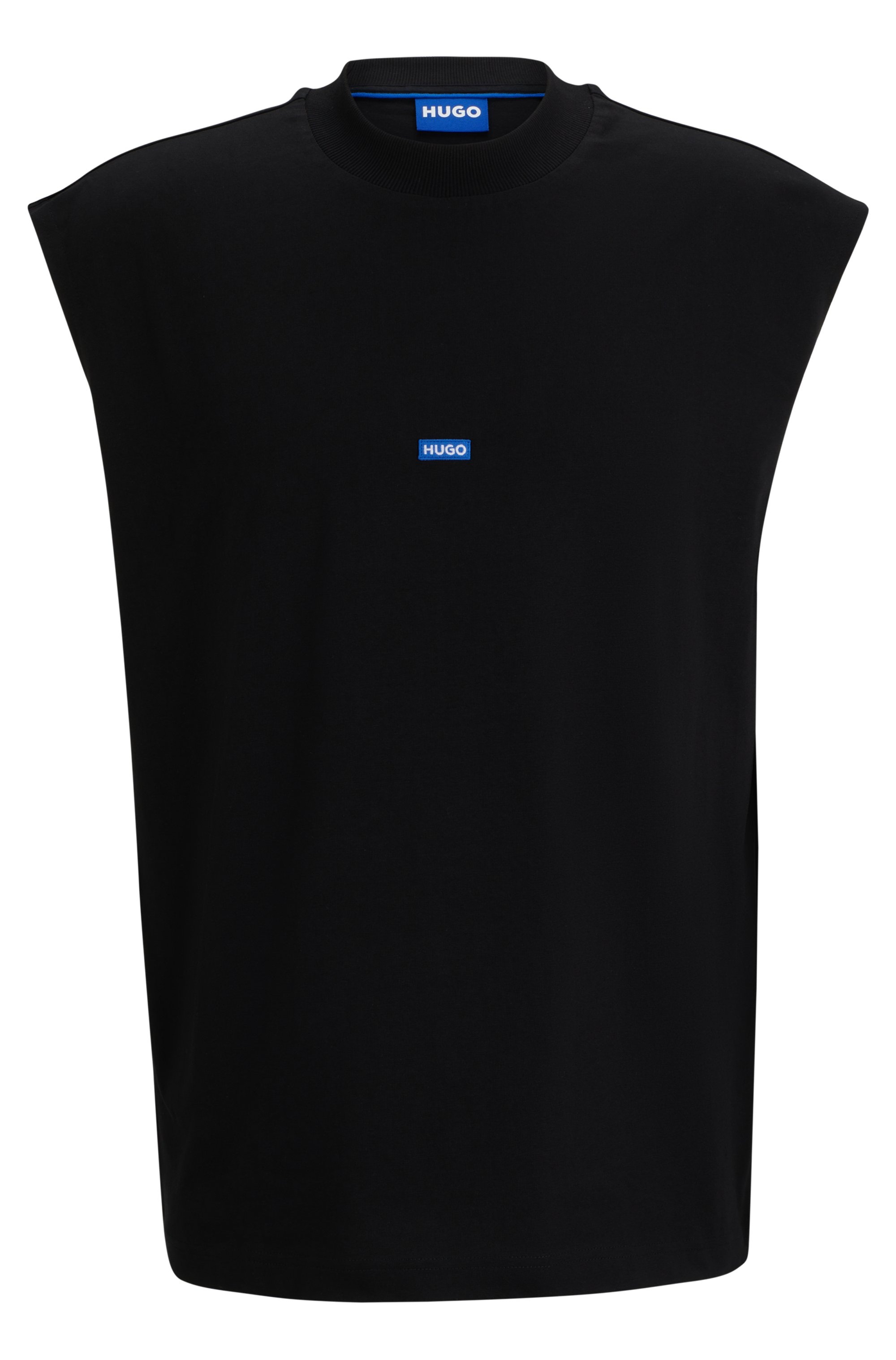 HUGO Blue T-Shirt »Navertz«, mit Hugo-Label