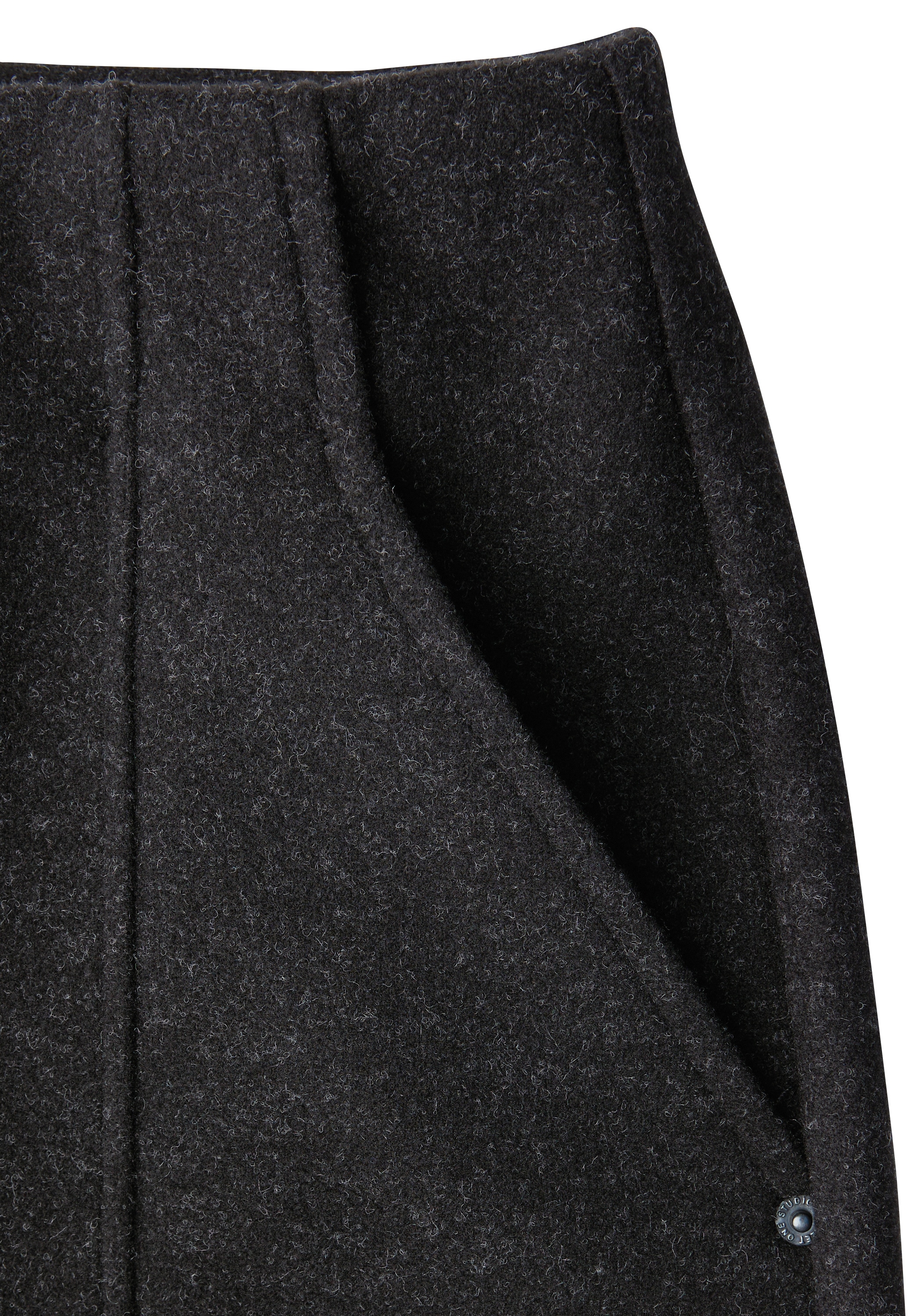 STREET ONE STUDIO Midirock mit seitlichen Einschubtaschen