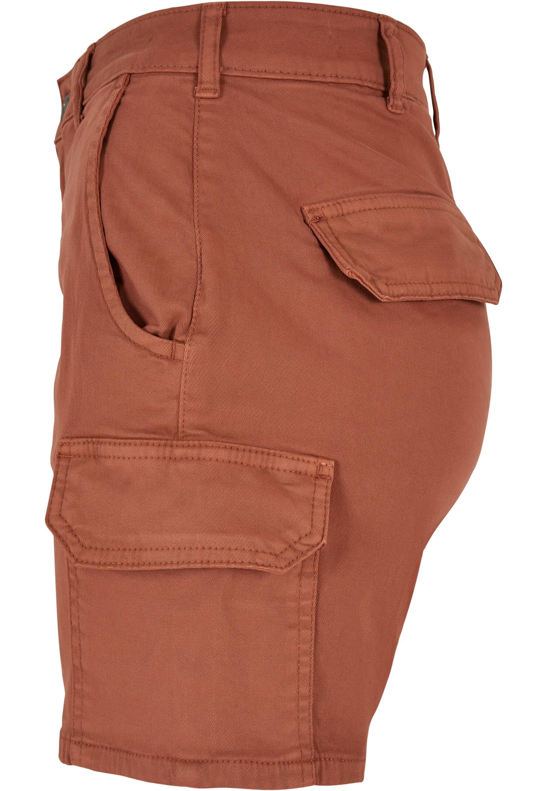 URBAN CLASSICS Cargohose »Urban Classics Damen Ladies High Waist Cargo Shorts«, (1 tlg.)