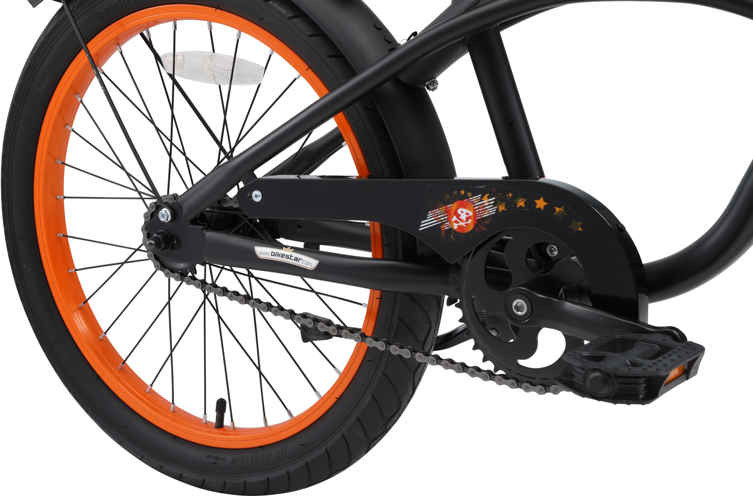 Bikestar Jugendfahrrad »Cruiser«, 1 Gang, für Herren