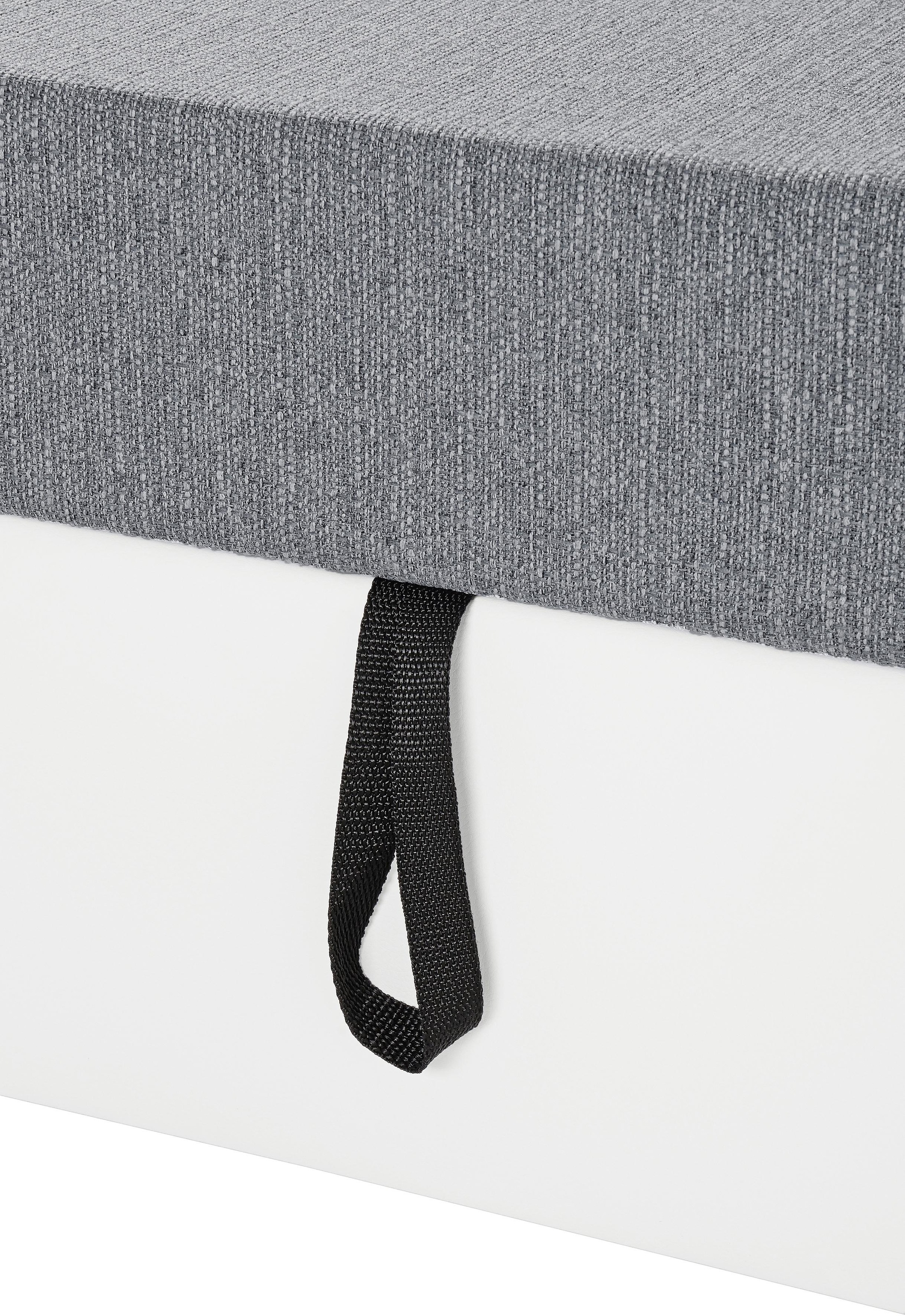DOMO collection Wohnlandschaft »Elva U-Form«, wahlweise mit Bettfunktion und Federkern