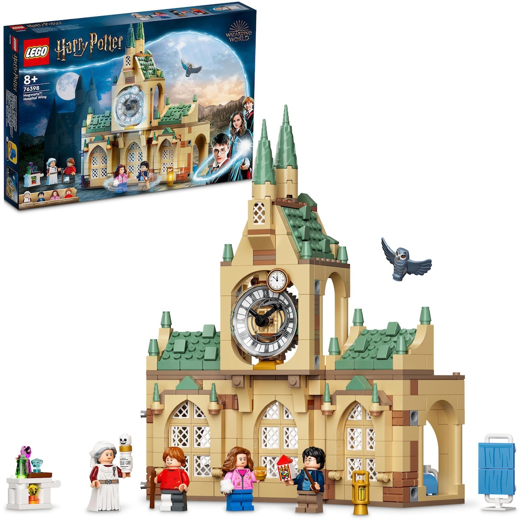 LEGO® Konstruktionsspielsteine »Hogwarts™ Krankenflügel (76398), LEGO® Harry Potter™«, (510 St.)