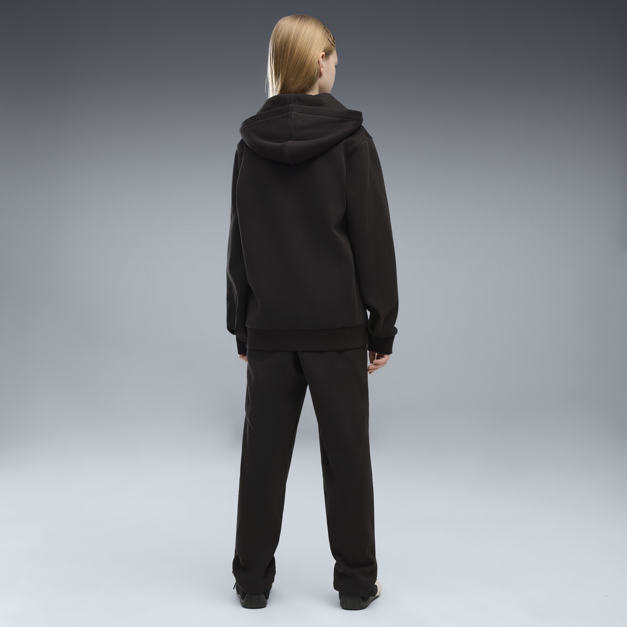 PUMA Jogginganzug »Essentials Script Glitter Trainingsanzug Mädchen«