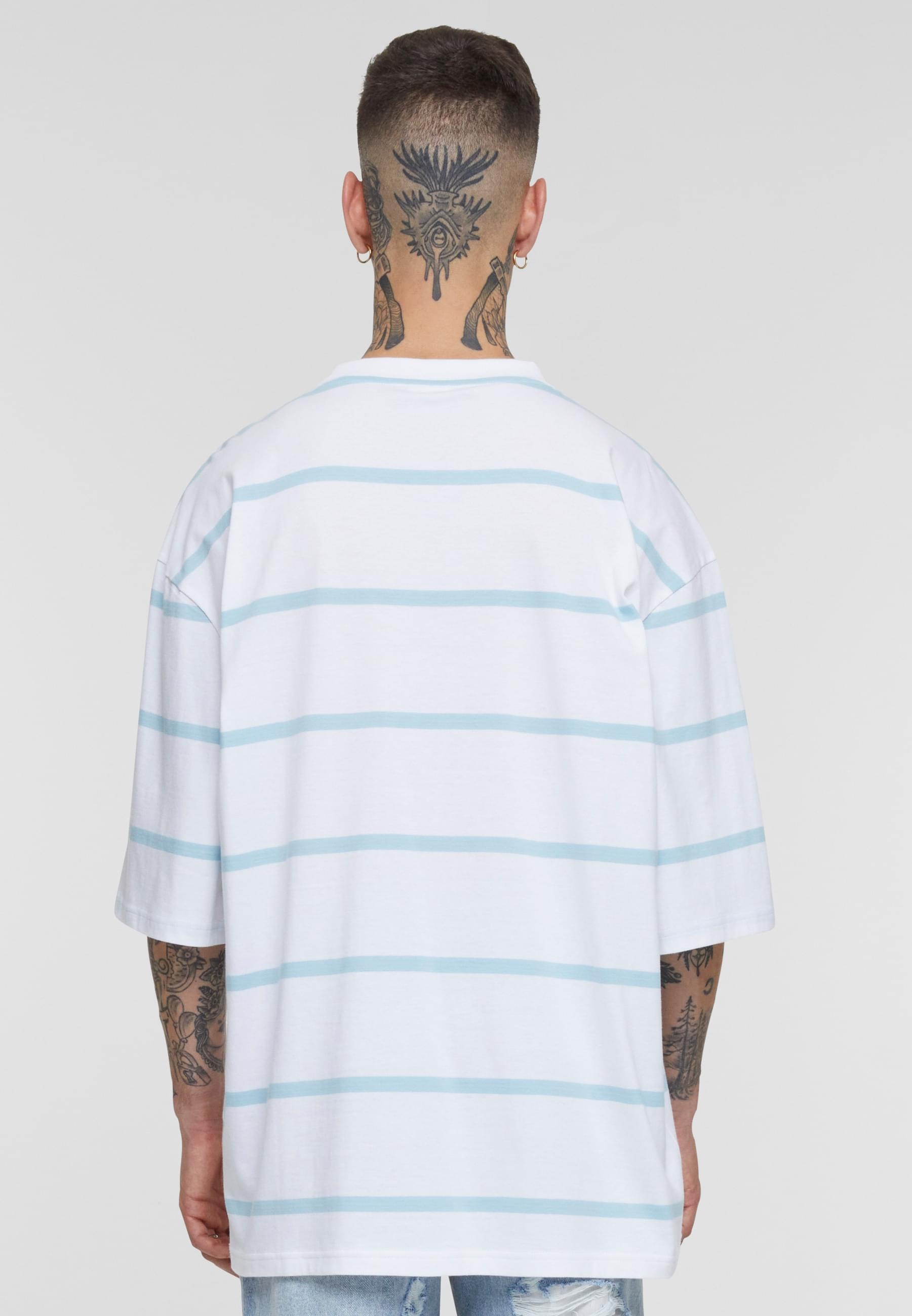 URBAN CLASSICS T-Shirt »Urban Classics Herren Oversized Sleeve Modern Stripe Tee«, (1 tlg.)
