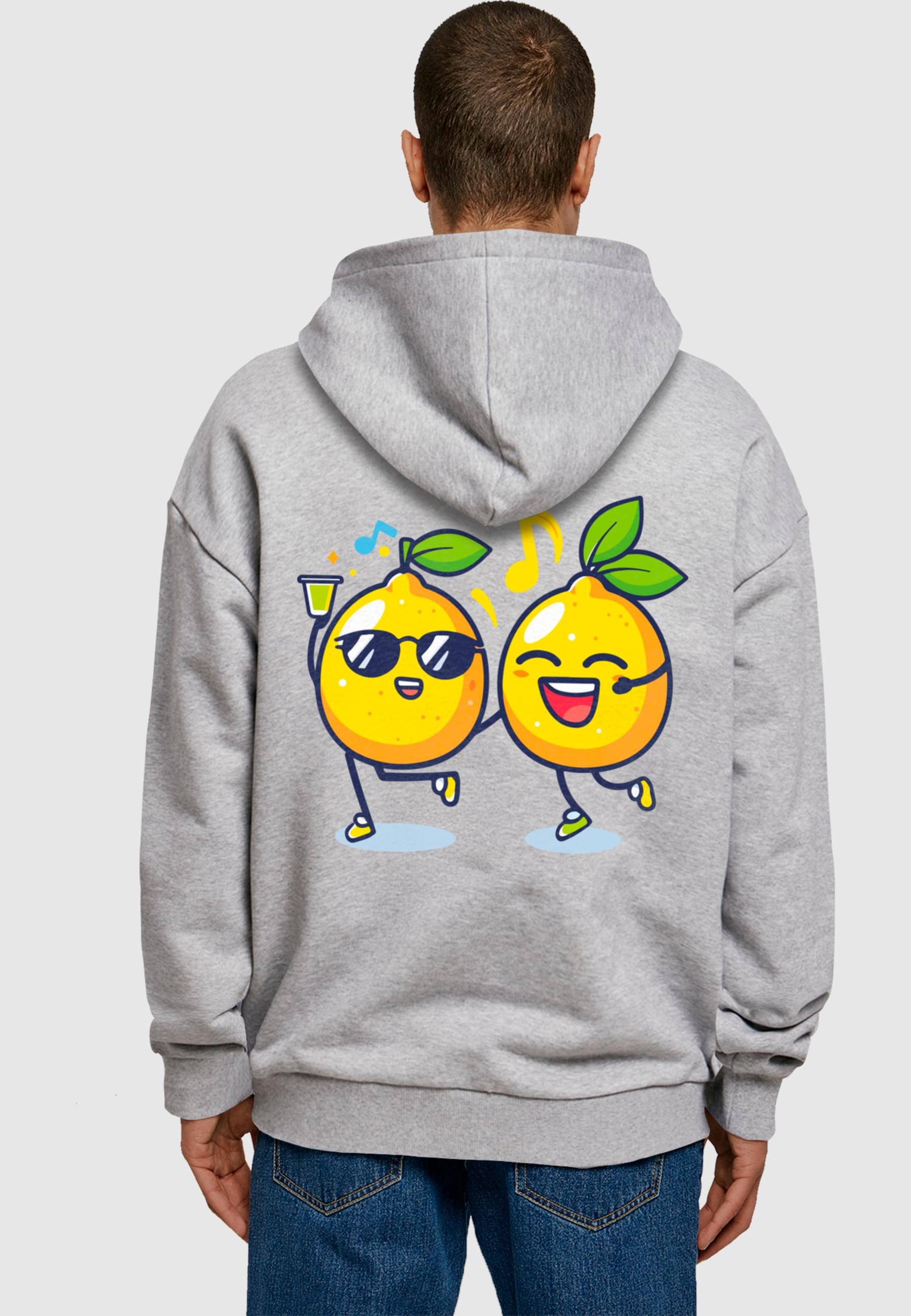 Merchcode Kapuzensweatshirt »Merchcode Lemon Party Oversized Hoody«, (1 tlg.)