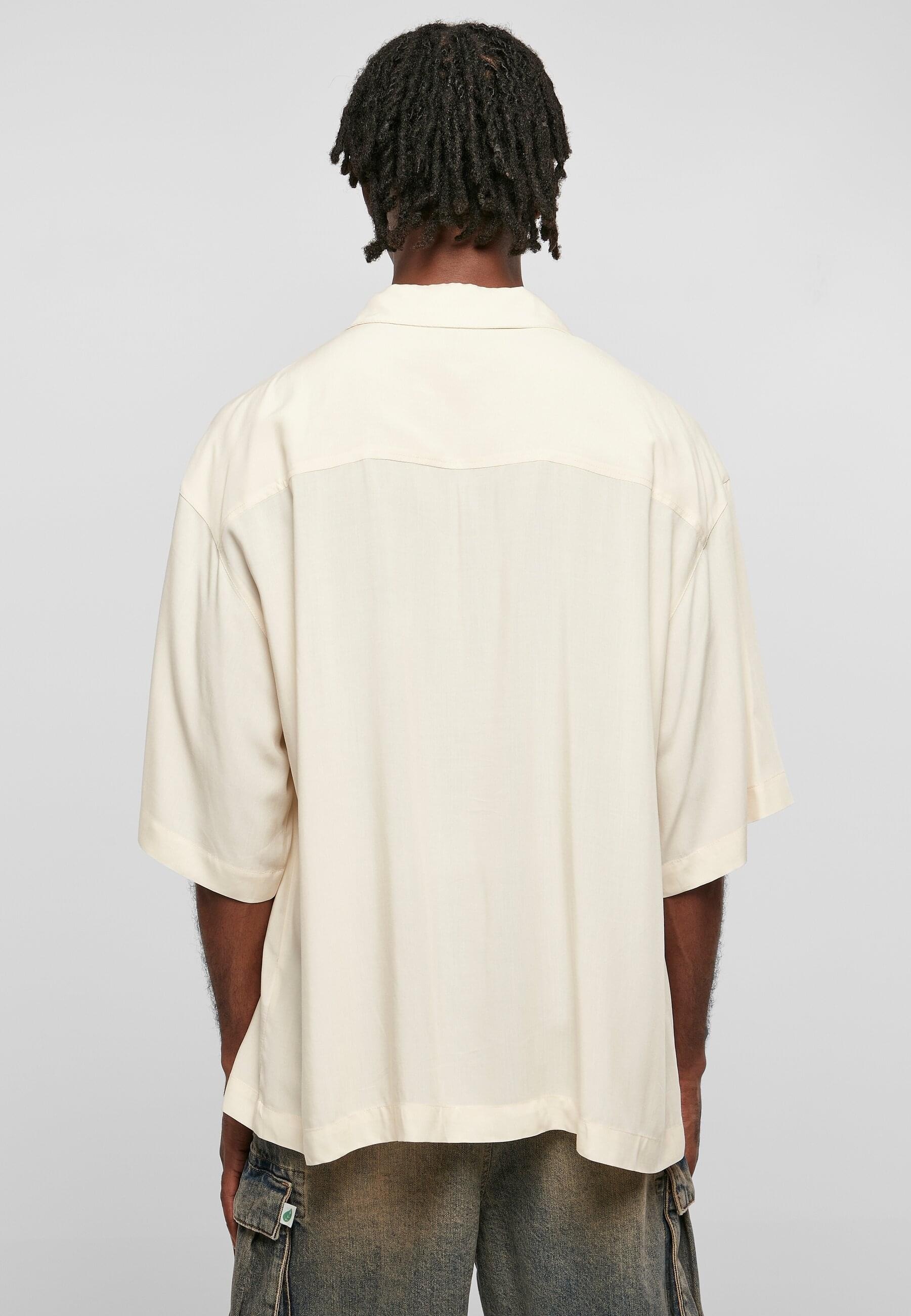 URBAN CLASSICS Langarmhemd »Urban Classics Herren Oversized Resort Shirt«, (1 tlg.)