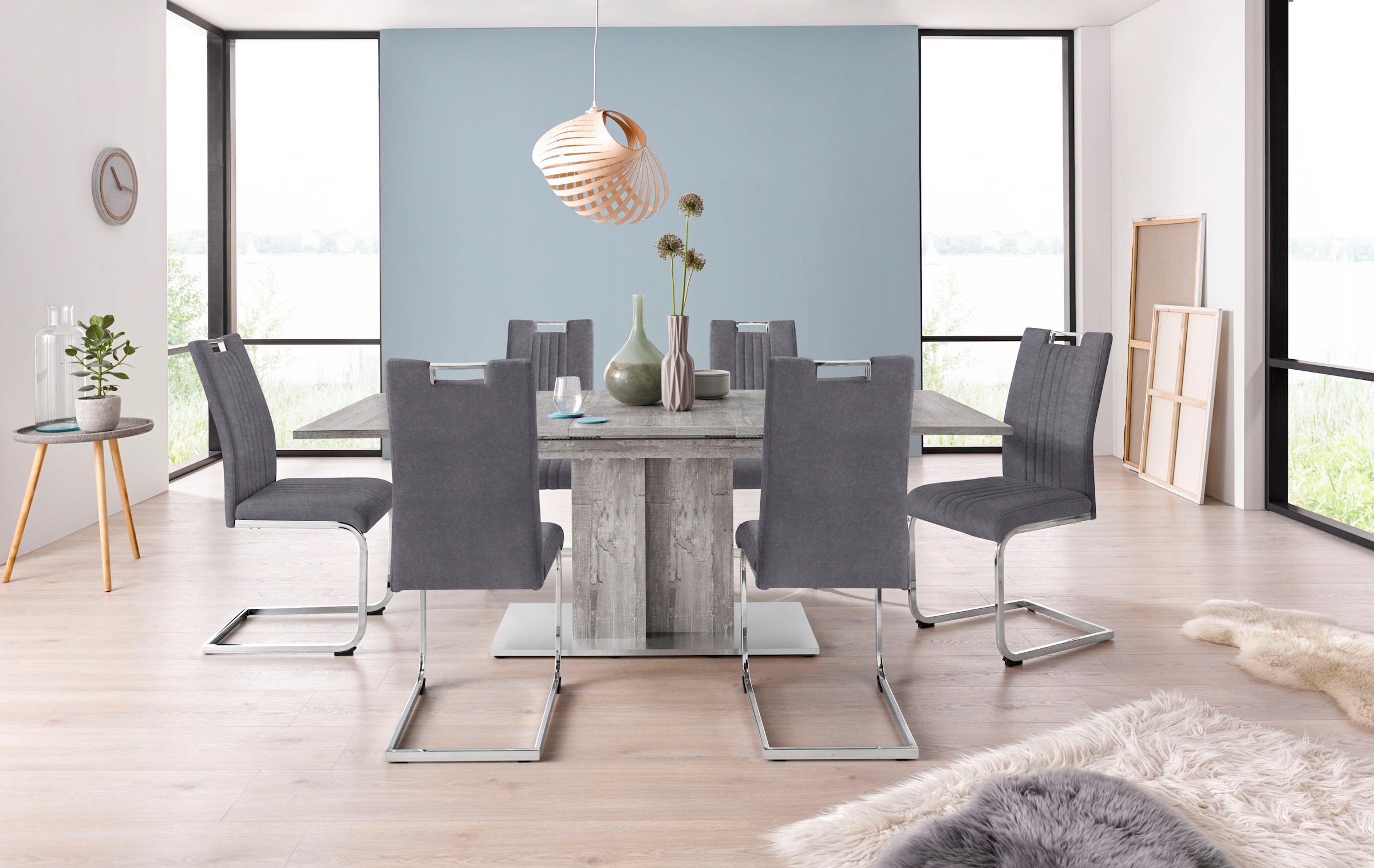 Home affaire Freischwinger, (Set), 2 St., Microfaser