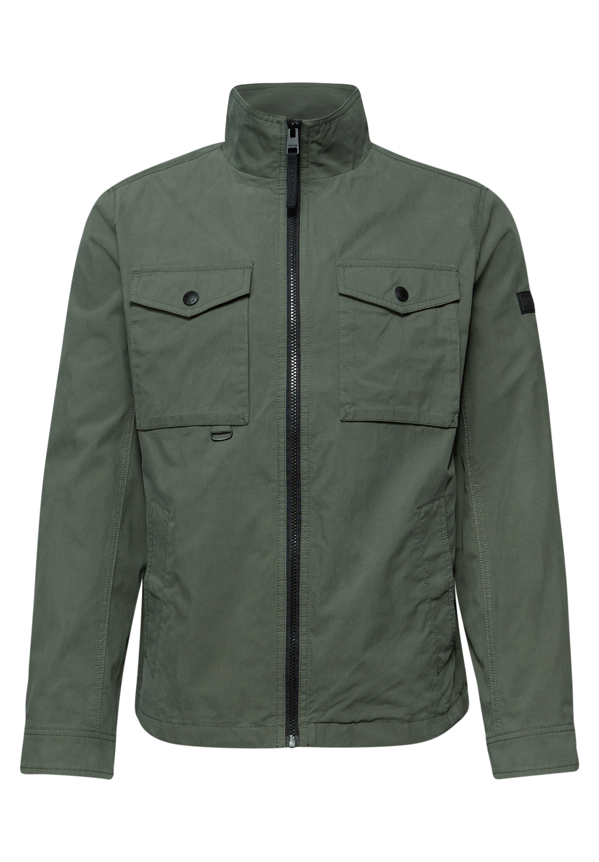 STREET ONE MEN Outdoorjacke ohne Kapuze mit Stehkragen