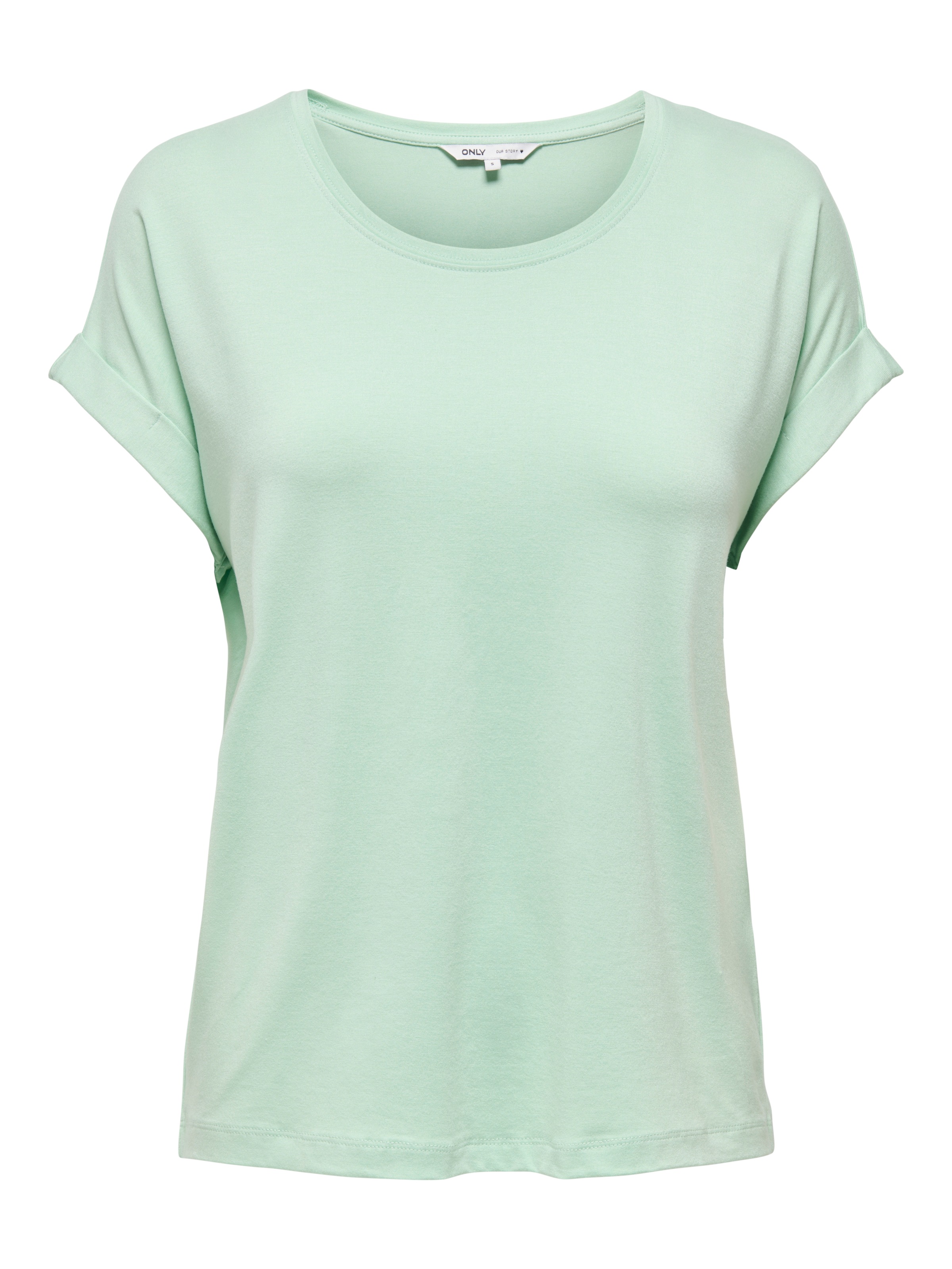 ONLY Onlmoster Damen T-Shirt Birds Egg Grün Gr. M 5