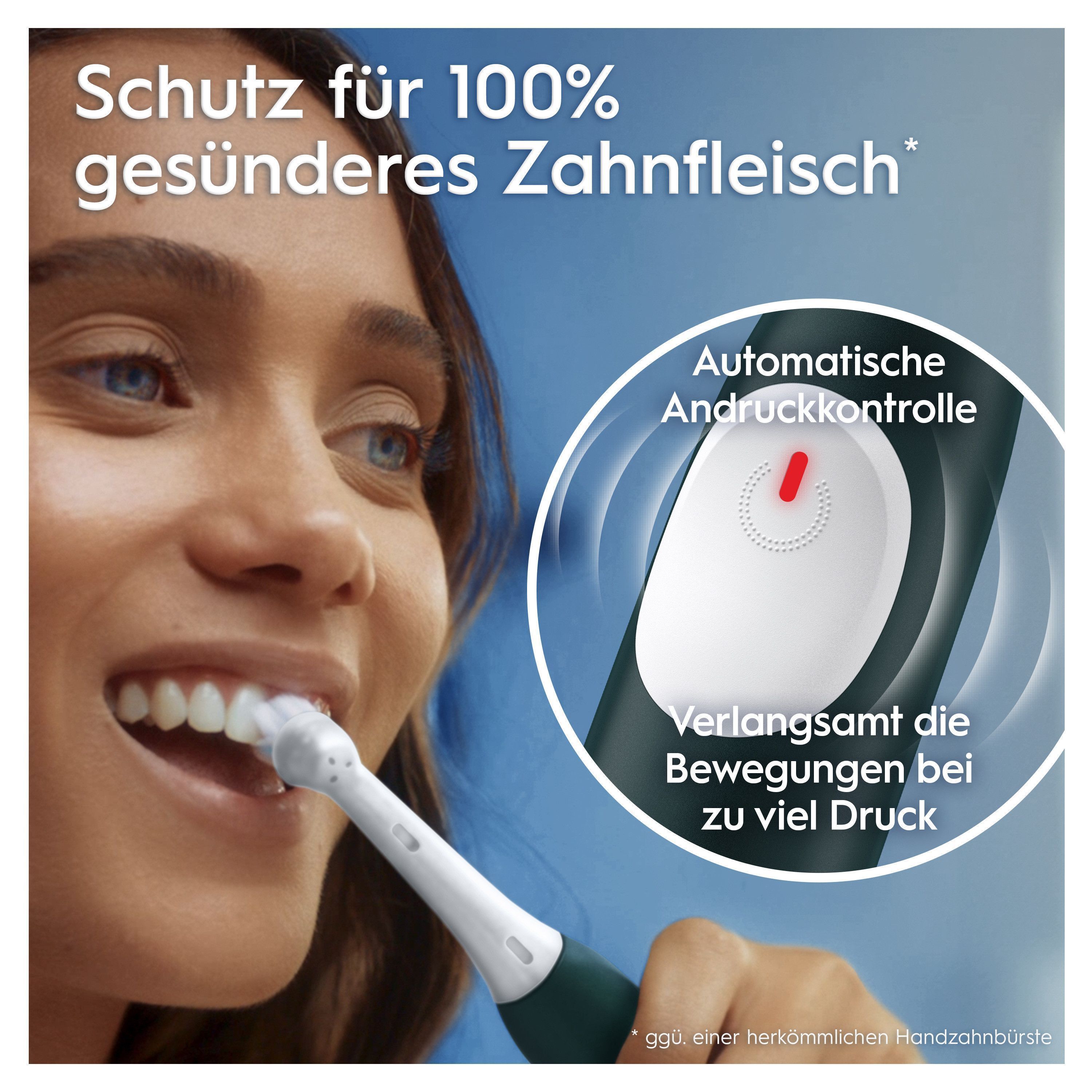 Thumbnail - Oral-B Elektrische Zahnbürste "iO Series 2" 1 Stk. Aufsteckbürsten für die sanfte Reinigung, Reise-Etui, Aufsteckbürsten...