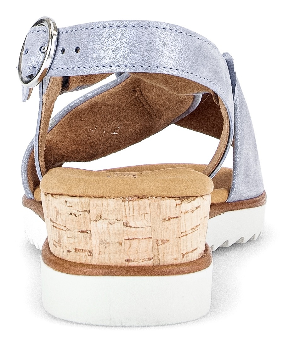 Gabor Sandalette "GENUA", Sommerschuh, Sandale, Keilabsatz, mit verstellbar günstig online kaufen