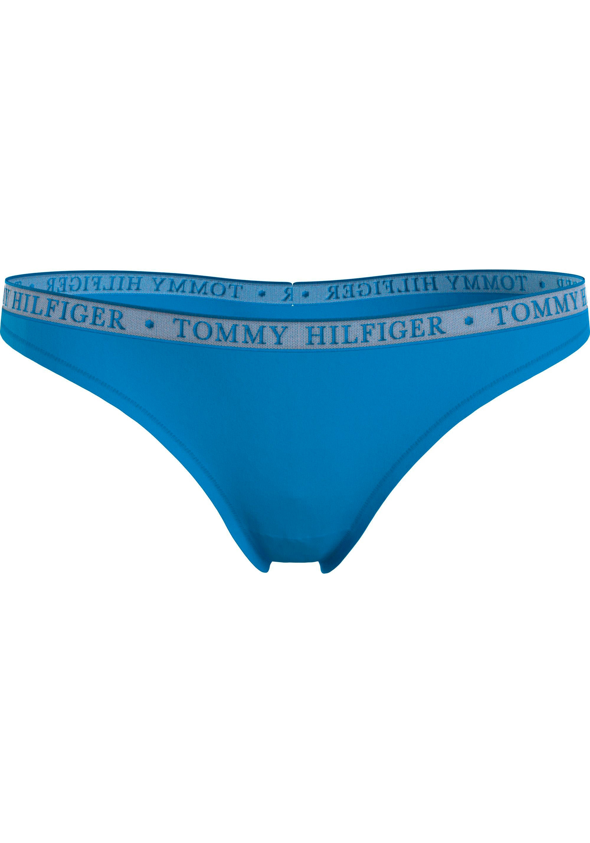 Tommy Hilfiger Underwear Slip »LACE 3P THONG (EXT SIZES)«, (Packung, 3er-Pack), mit Tommy Hilfiger Logobund