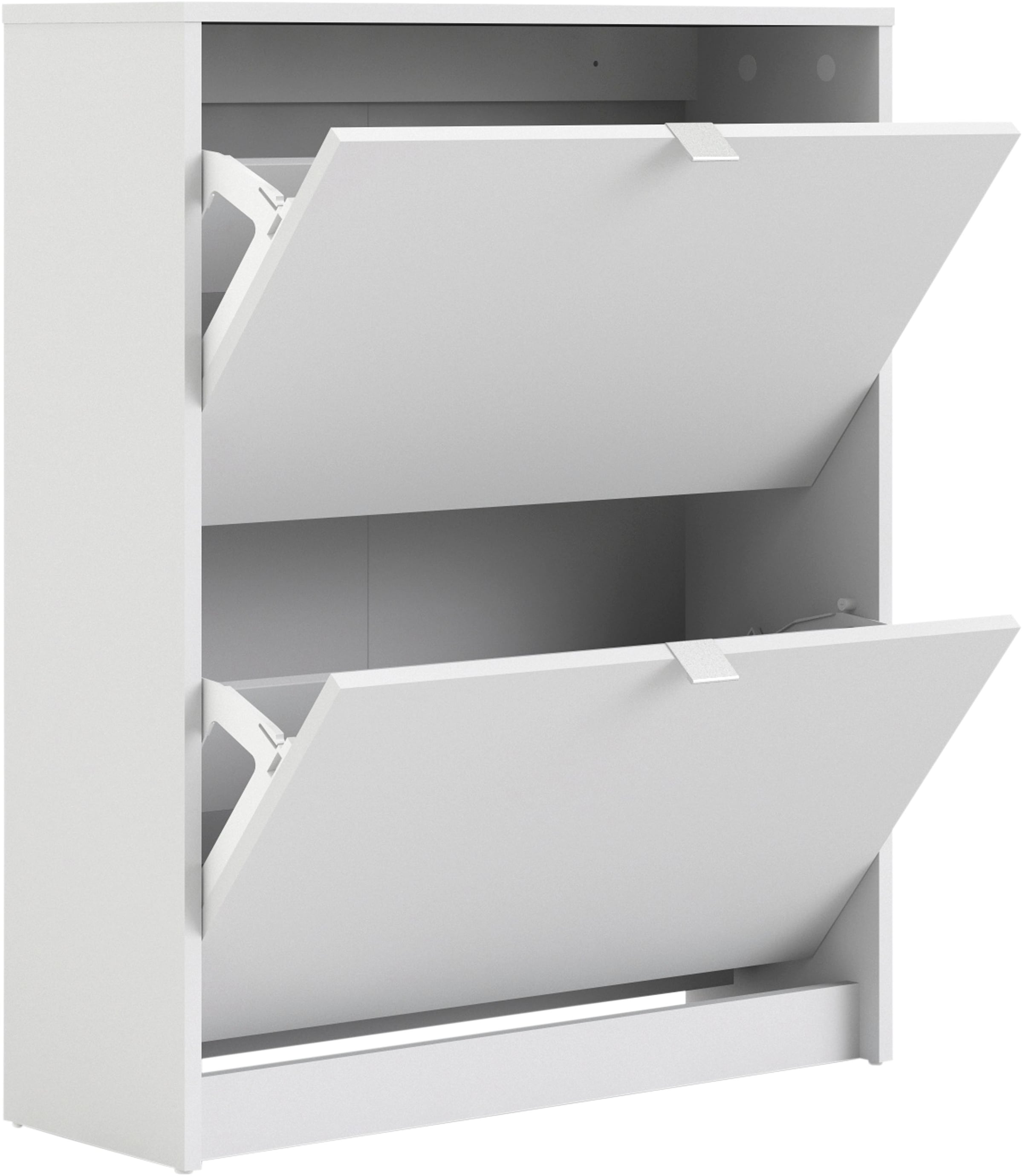 INOSIGN Schuhschrank »Shoes Schuhaufbewahrung, Schuhkommode, Schuhregal,«, mit zwei Klappen, 2 Böden, Höhe 85 cm, ca. 12 Paar Schuhe