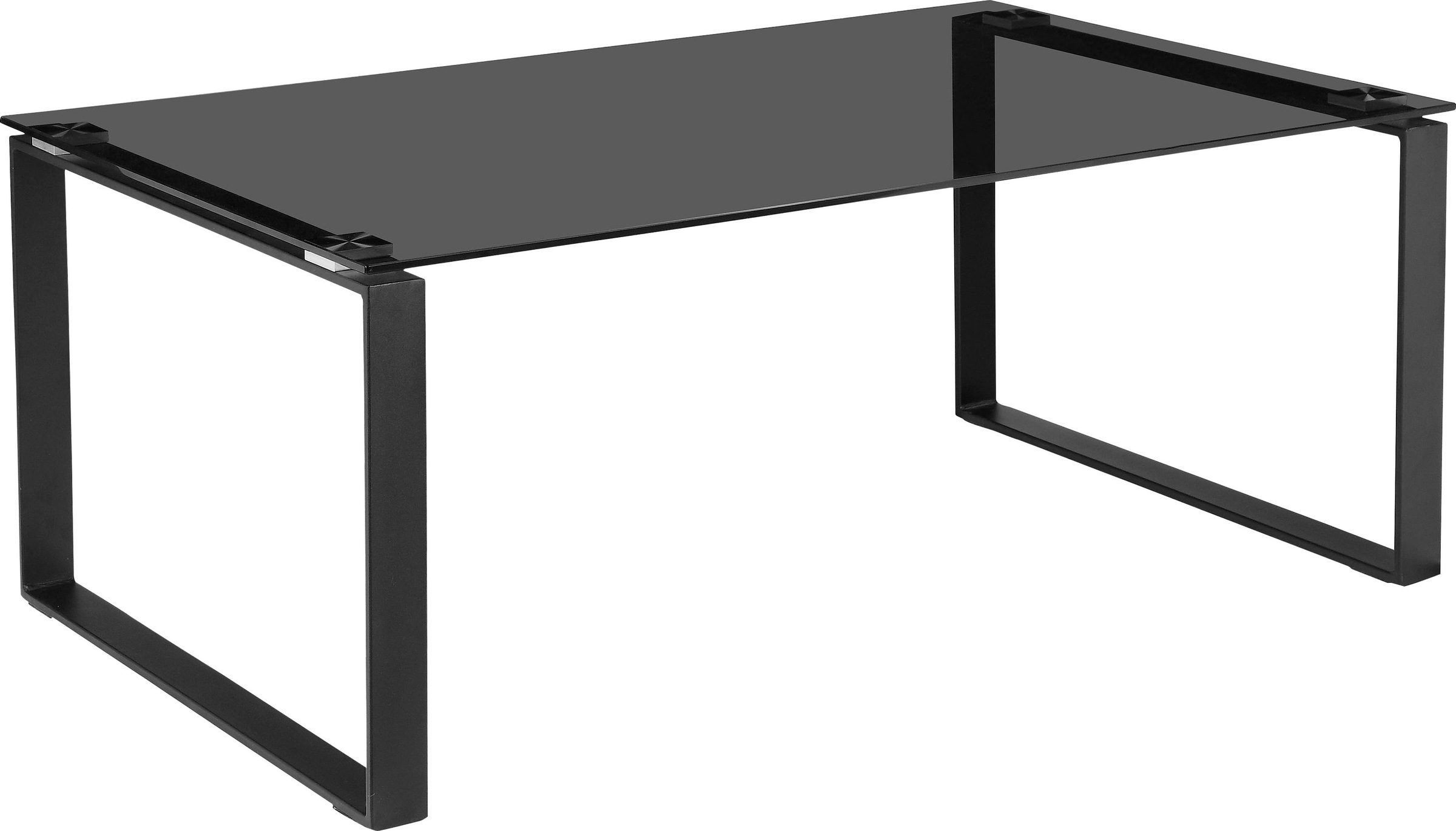 Thumbnail - PLACES OF STYLE Couchtisch "Simsbury" Tischplatte aus gehärtetem Glas 0,8 cm, Gestell aus Metall, Höhe 45 cm