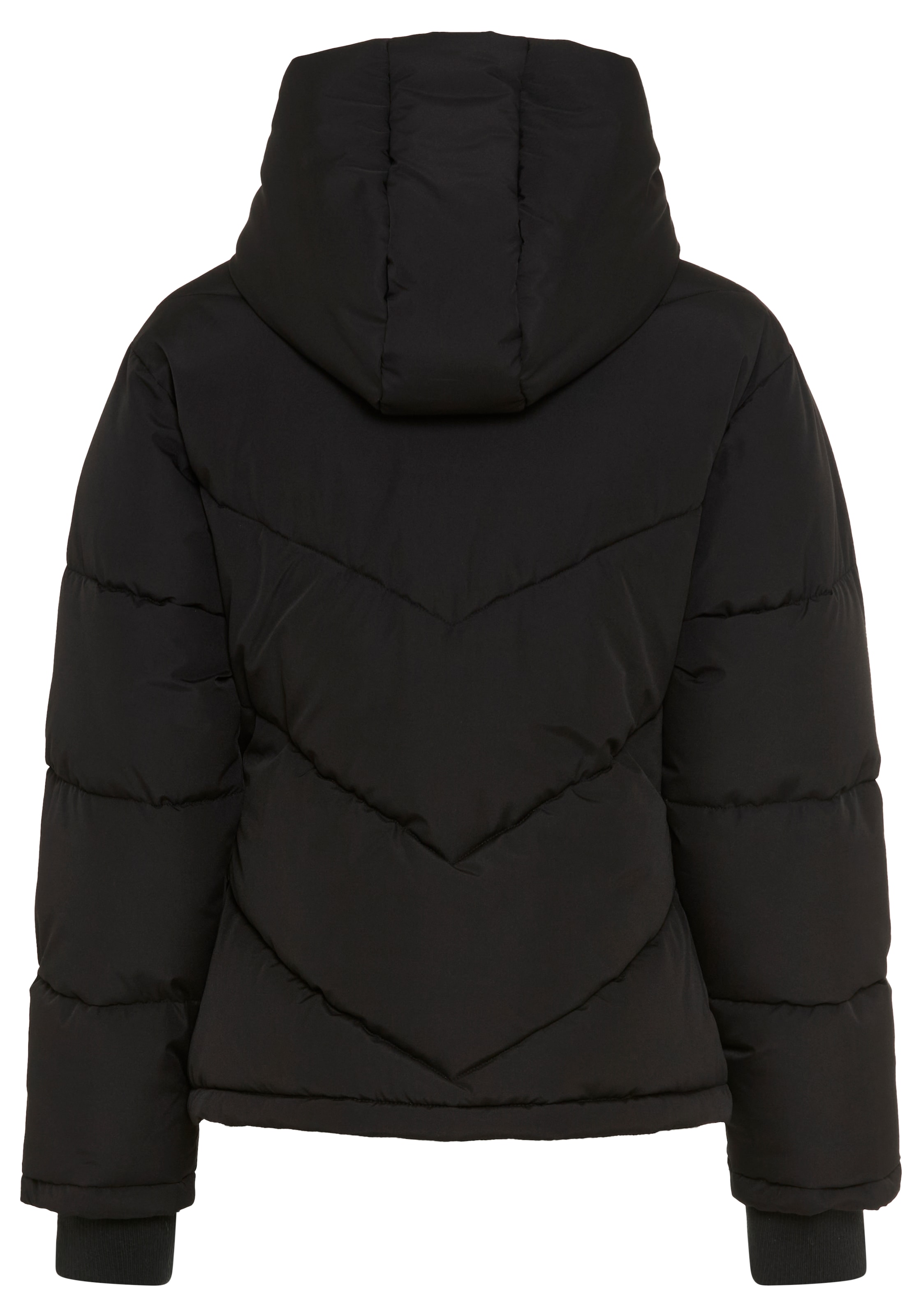 Polarino Steppjacke mit Kapuze Puffer Jacke mit Kapuze, figurumspielend, wärmend