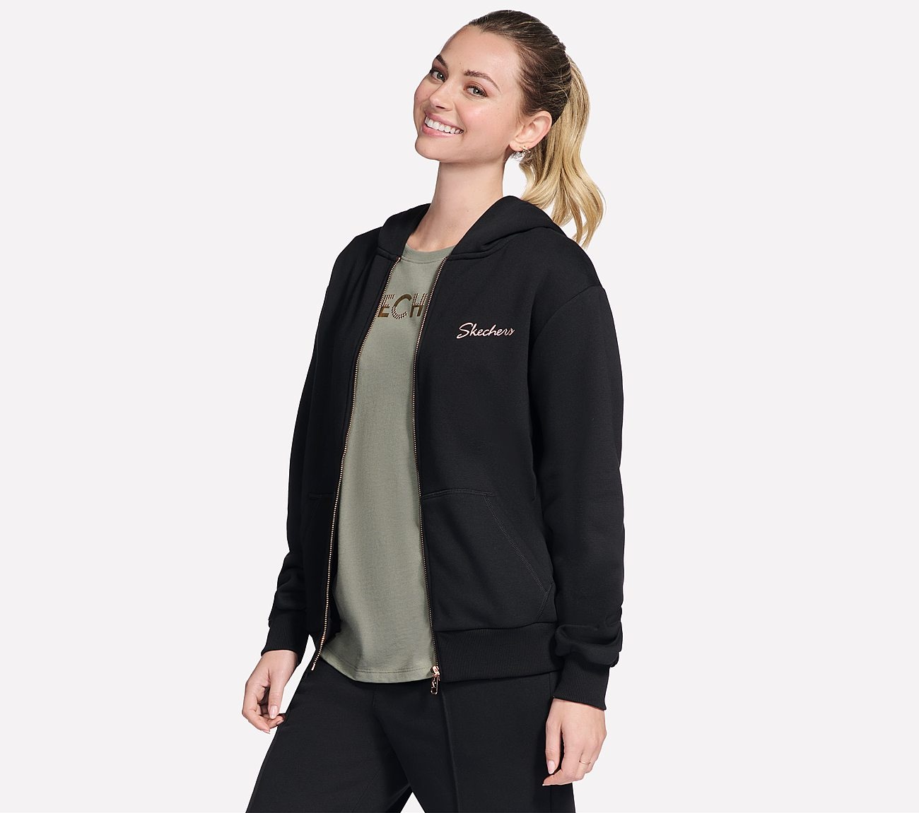 Skechers Trainingsjacke "SKECH-SWEATS SIGNATURE FZ HOODIE" günstig online kaufen