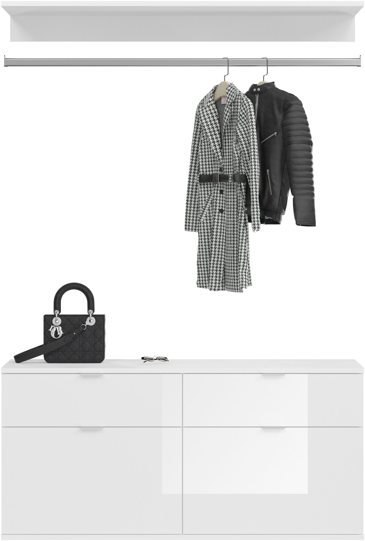 Home affaire Garderoben-Set "Trondheim, Breite 212 cm, 5-teilig, bestehend günstig online kaufen